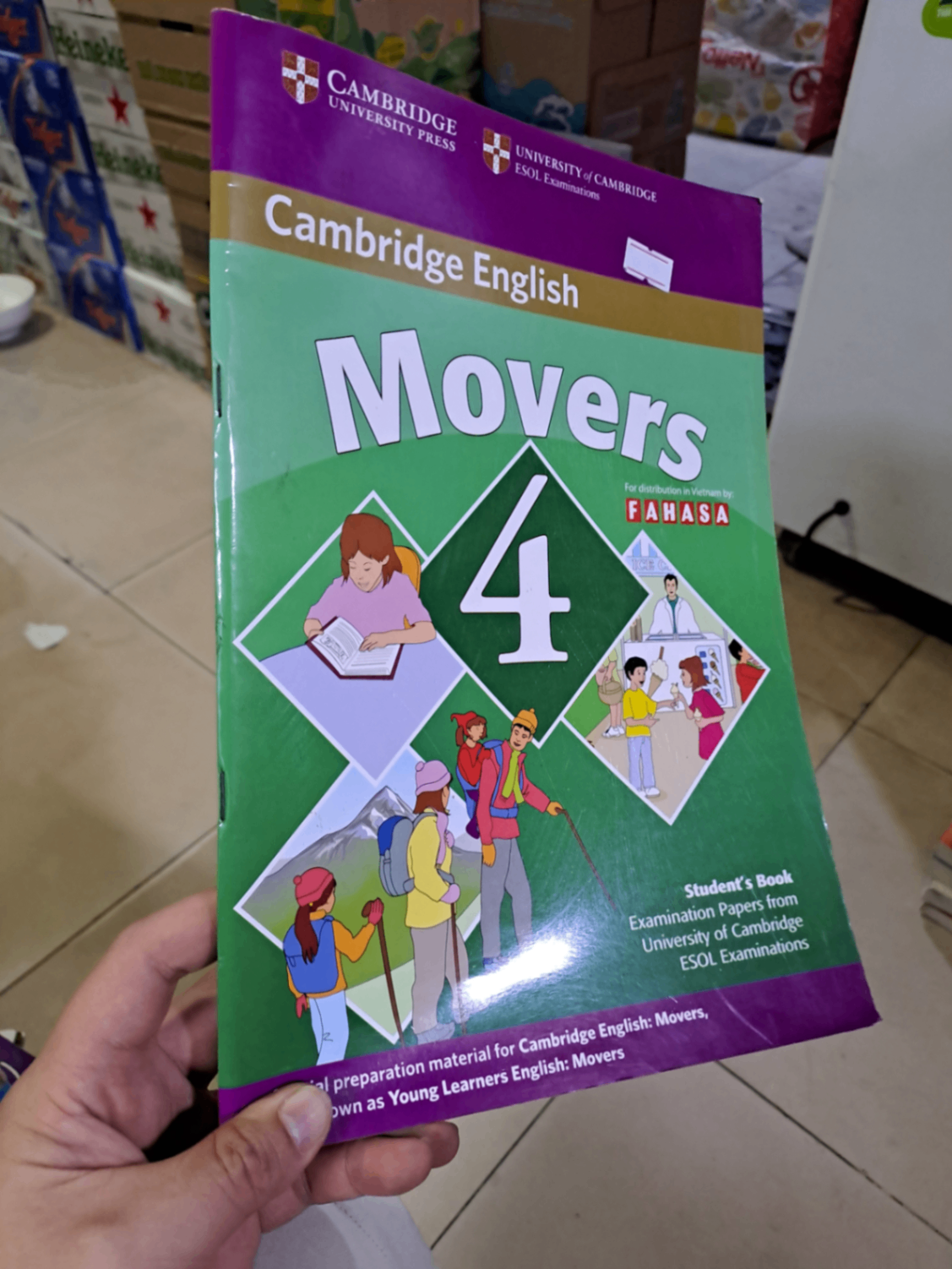 Mover 4 Cambridge English mới 90% chưa viết HCM0808 HỌC NGOẠI NGỮ