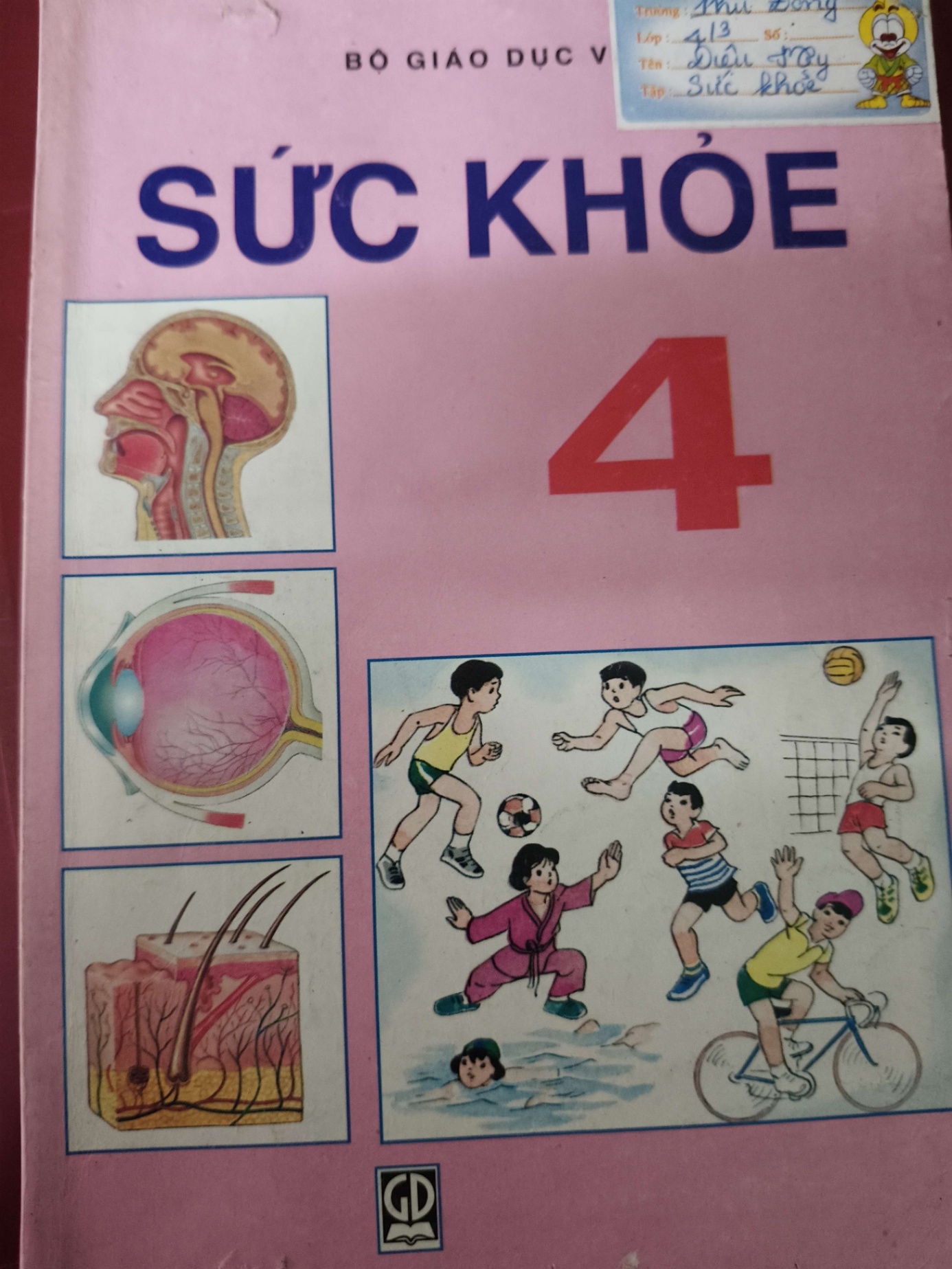 Sức khỏe 4 GIÁO KHOA ANTQ0810