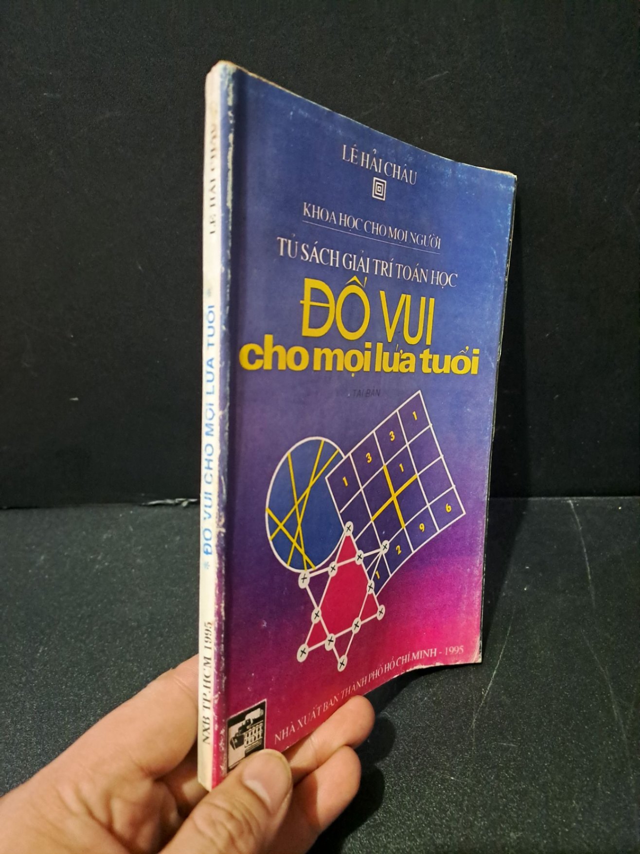Đố vui cho mọi lứa tuổi mới 80% bẩn bìa, ố vàng 1995 Lê Hải Châu HCM1804 GIÁO TRÌNH, CHUYÊN MÔN