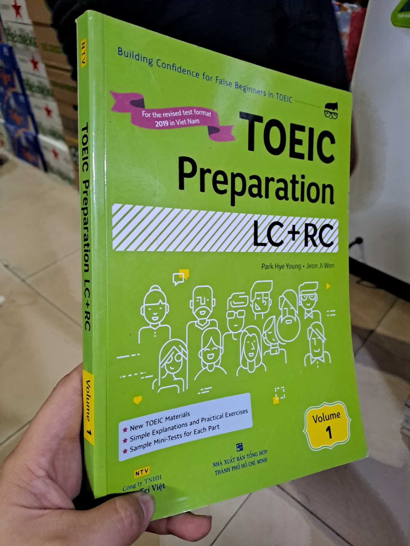 TOEIC Preparation LC+RC Volume 1 kèm CD mới 90% chưa viết HCM0808 HỌC NGOẠI NGỮ