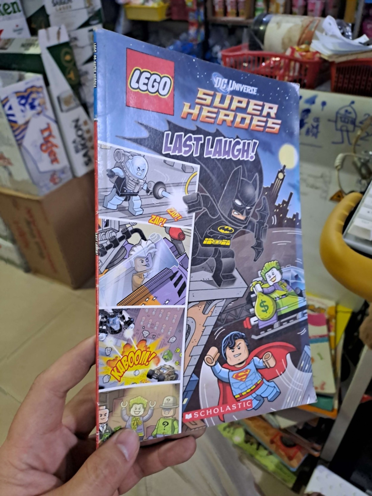 Logo super heroes Last Laugh HCM0109 SÁCH ĐỒNG GIÁ 19K