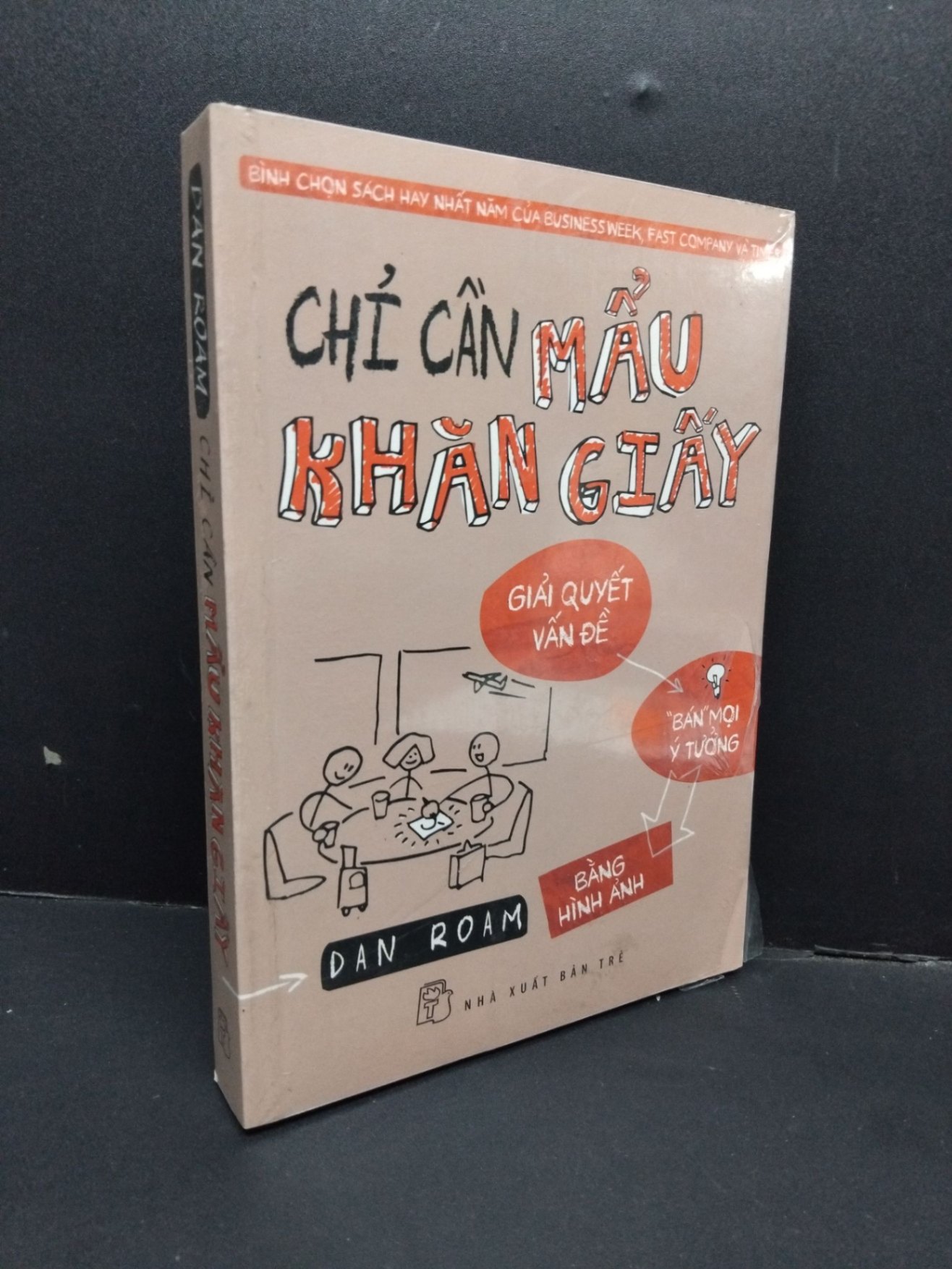 Chỉ cần mẩu khăn giấy (có seal) mới 80% ố nhẹ HCM1410 Dan Roam KỸ NĂNG (NSX)