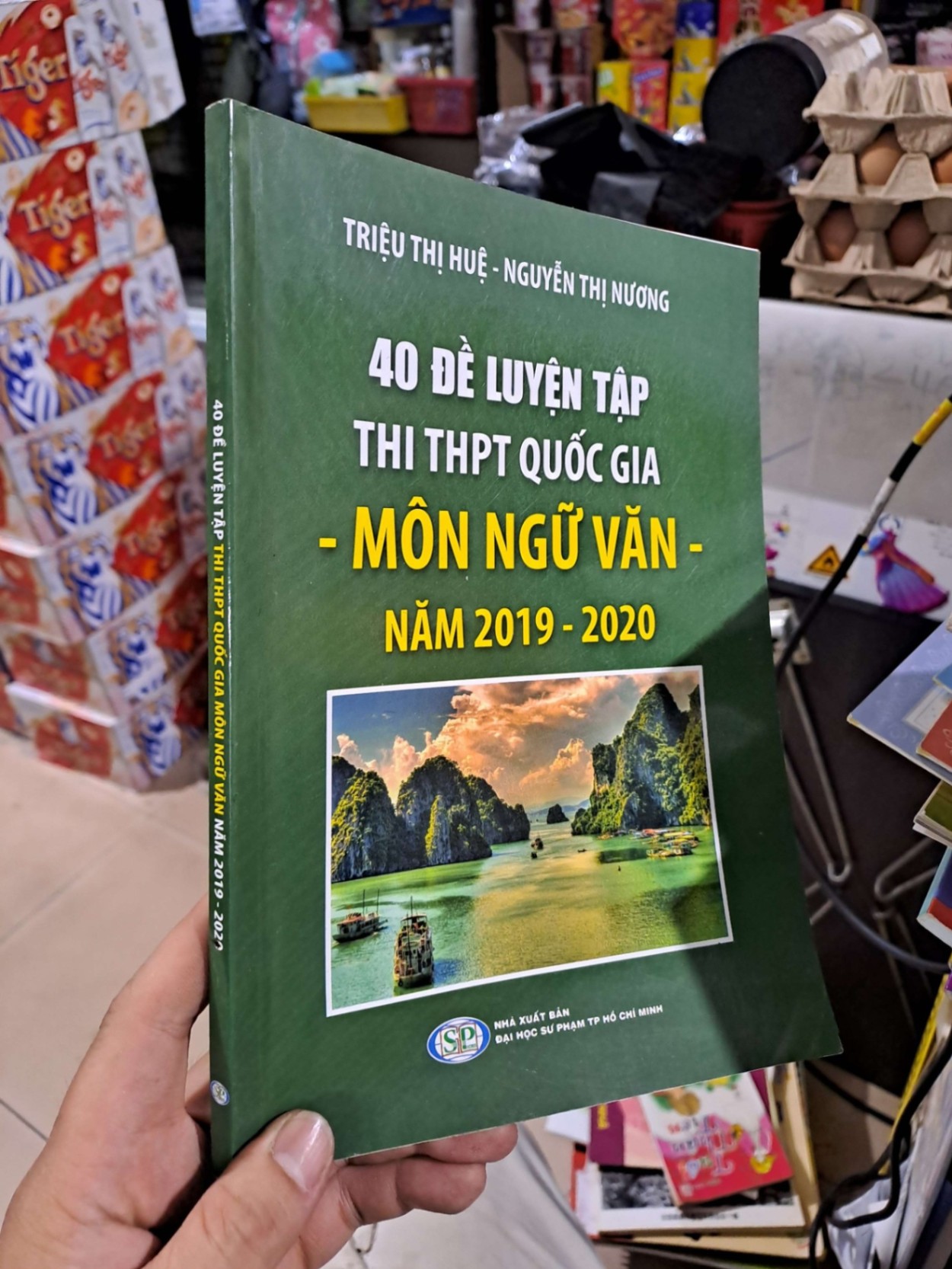 40 Đề Luyện Tập Thi THPT Quốc Gia - Môn Ngữ Văn Năm 2019-2020 - Triệu Thị Huệ, Nguyễn Thị Nương - 2019 mới 80% - SÁCH ĐỒNG GIÁ 9K - HCM3012