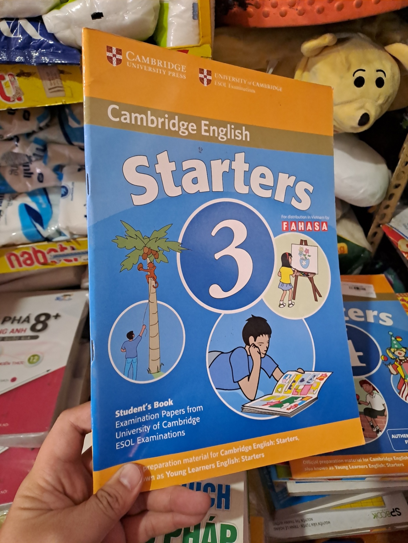 Cambridge English Starters 3 mới 90% HCM0808 HỌC NGOẠI NGỮ