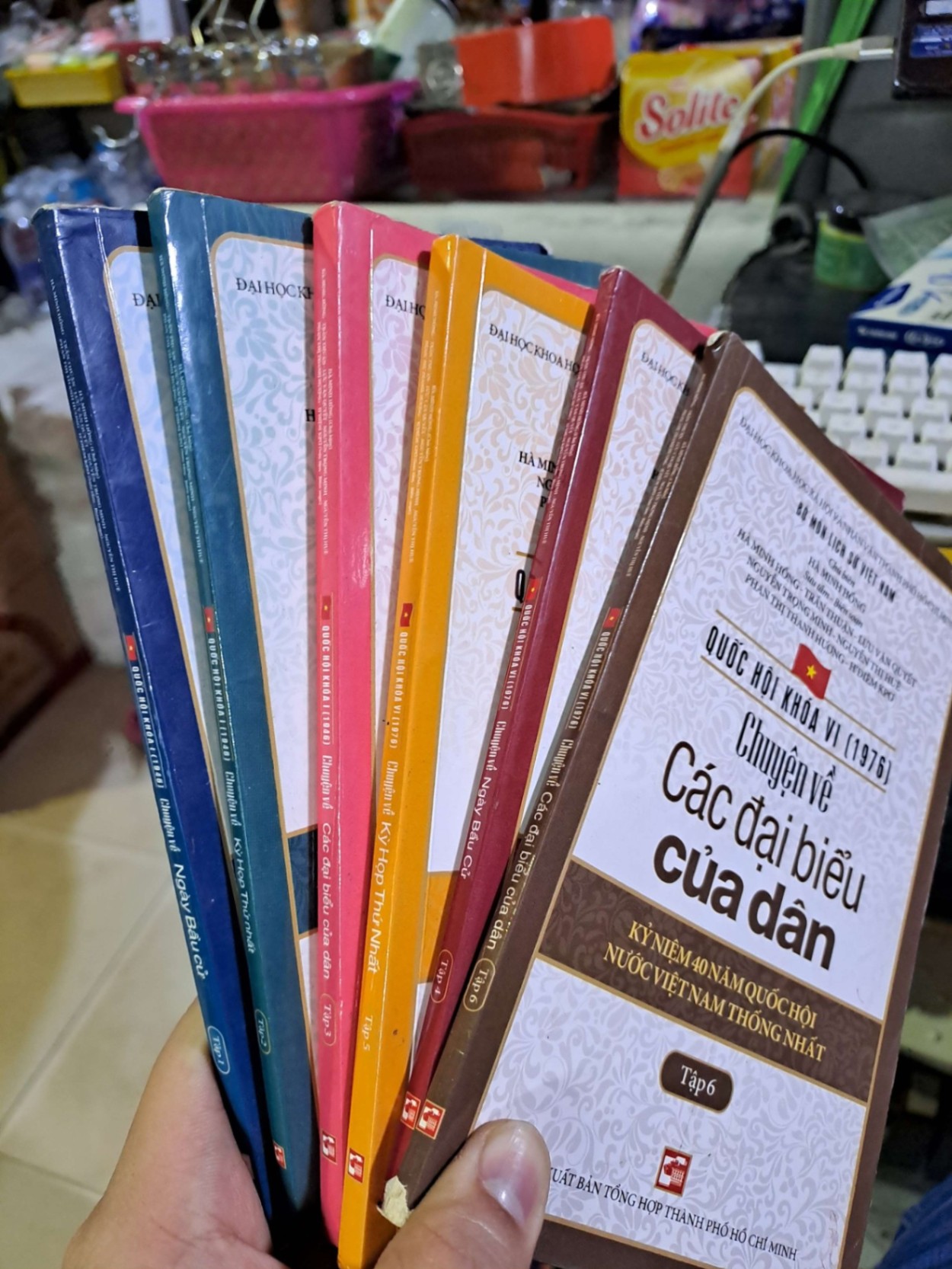 Quốc hội khoá vi (1976) - 6 tập (1->6) - Hà Minh Hồng LỊCH SỬ - CHÍNH TRỊ - TRIẾT HỌC HCM1008 (NSX)