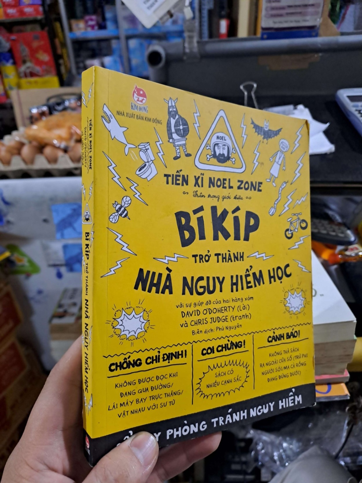 Bí Kíp Trở Thành Nhà Nguy Hiểm Học - David O'Doherty - 2018 mới 90% - VĂN HỌC - HMT3012