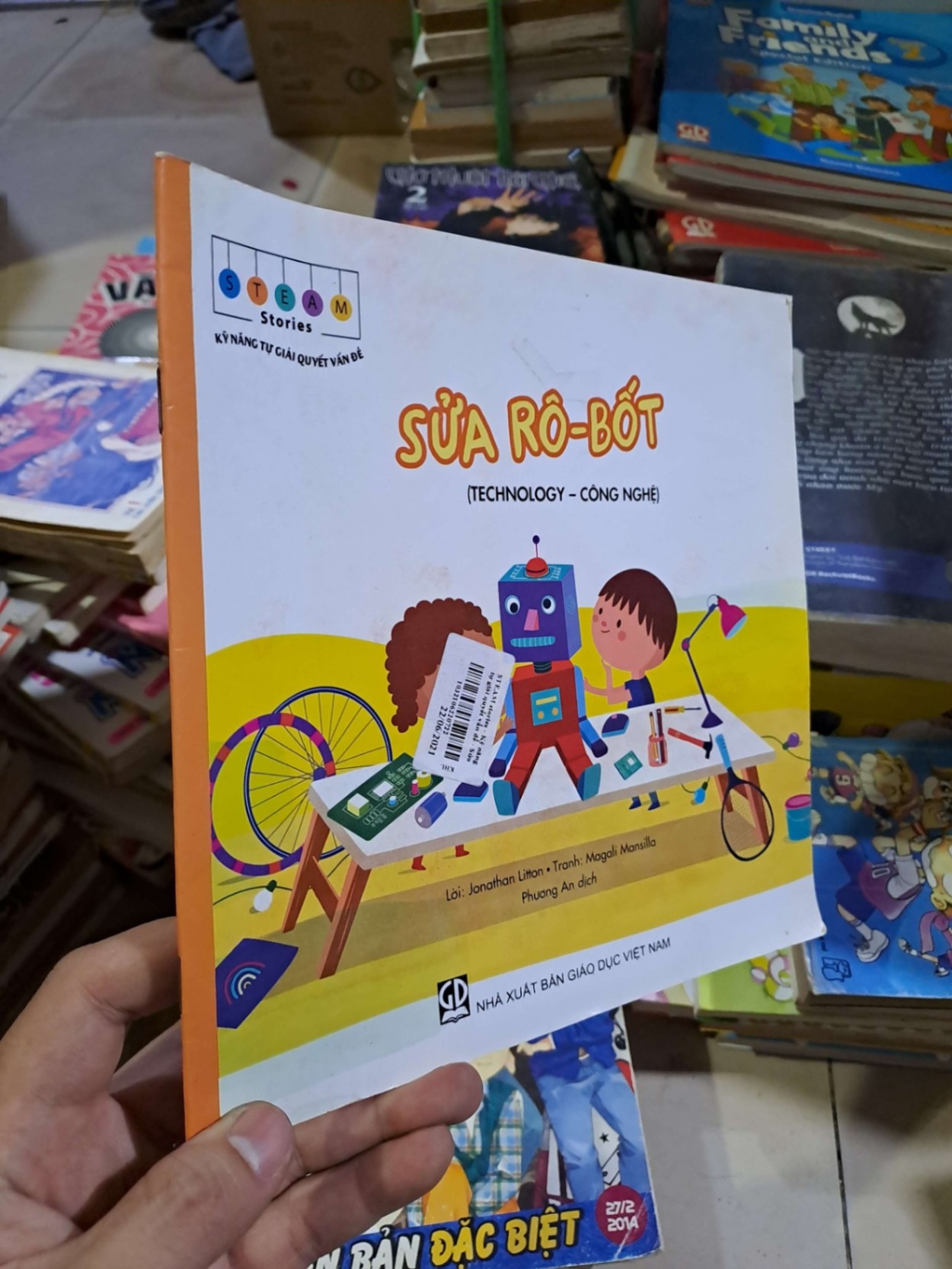 Sửa rô-bốt - - SÁCH ĐỒNG GIÁ 5K - HCM0111