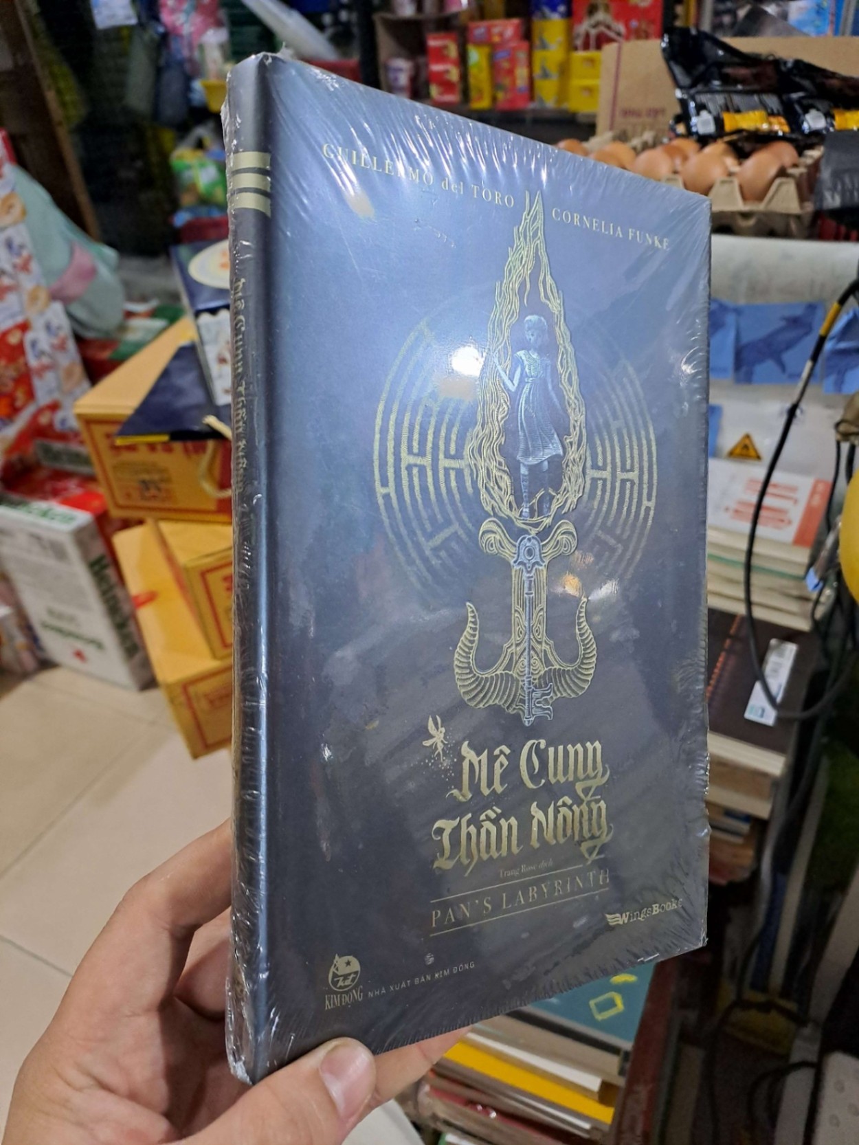 Mê Cung Thần Nông - Pan's Labyrinth - Guillermo del Toro, Cornelia Funke - mới 100% - VĂN HỌC - HMT3012 (NSX)