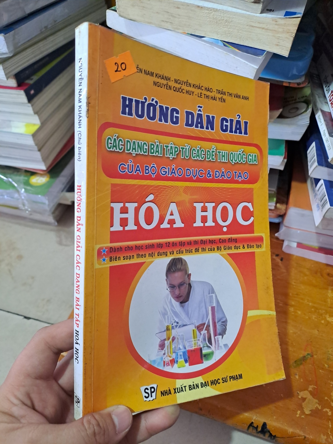 Hướng dẫn giải các dạng bài tập hóa học mới 80% lớp 12 HCM0808 GIÁO KHOA