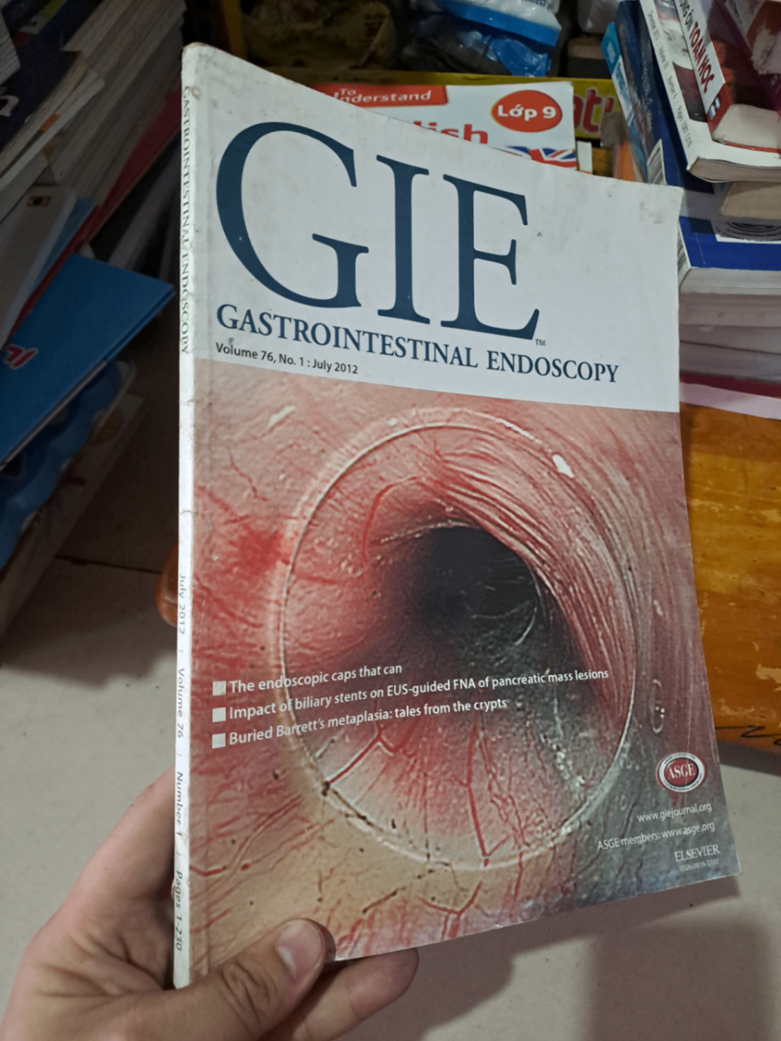 GIE Gastrointestinal Endoscopy volume 76 no 1 7/2012 HCM0808 TẠP CHÍ, THIẾT KẾ, THỜI TRANG