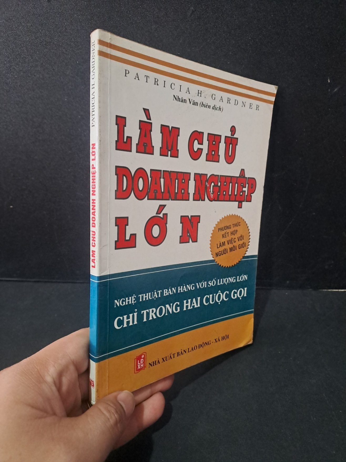 Làm chủ doanh nghiệp lớn mới 80% bẩn bìa, ố 2006 Patricia H. Gardner HCM1804 MARKETING KINH DOANH (NSX)