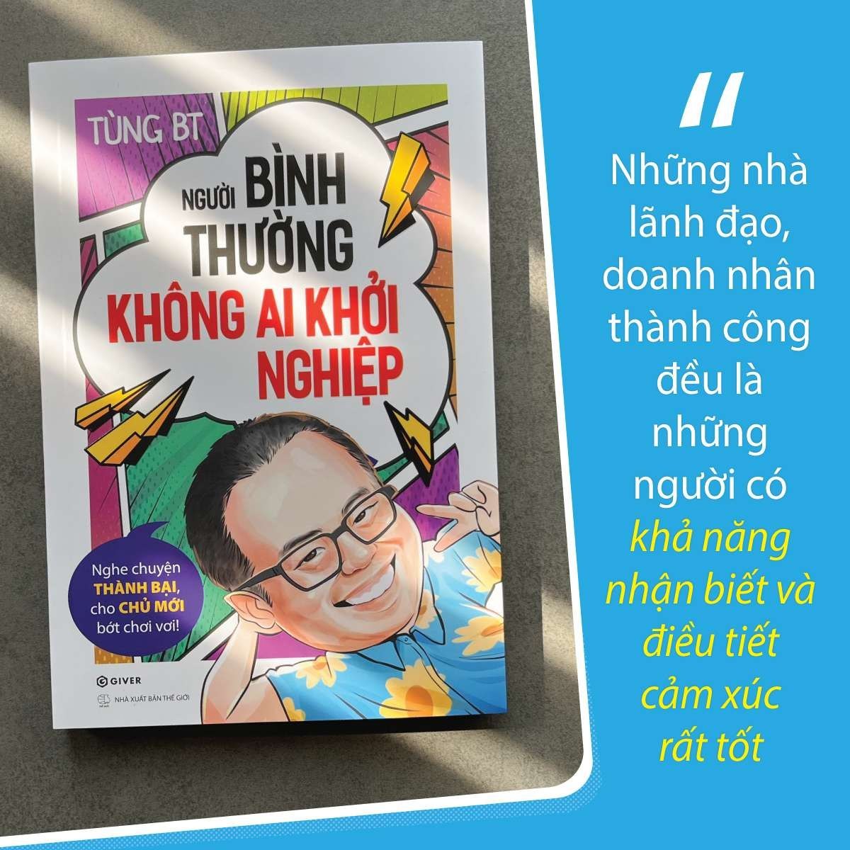 Người Bình Thường Không Ai Khởi Nghiệp - TÙNG BT (Trần Thanh Tùng) - GIVER BOOKS - MARKETING KINH DOANH