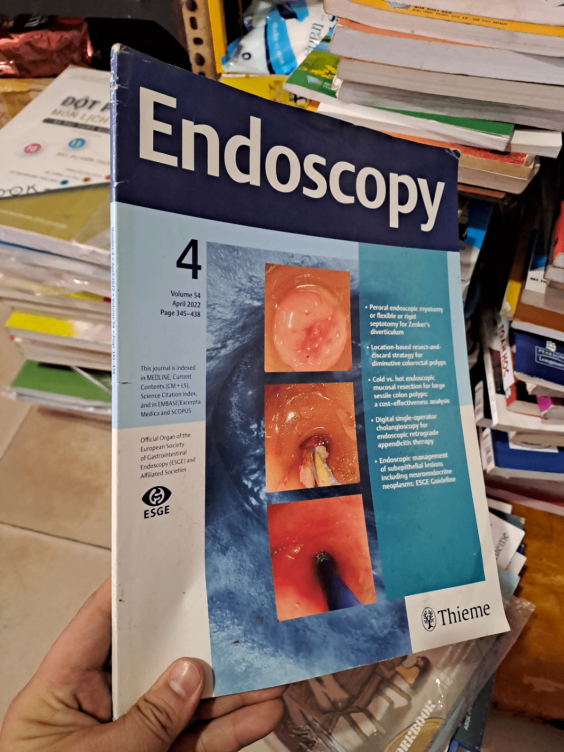 Endoscopy 4 volume 54 4/2022 HCM0808 TẠP CHÍ, THIẾT KẾ, THỜI TRANG