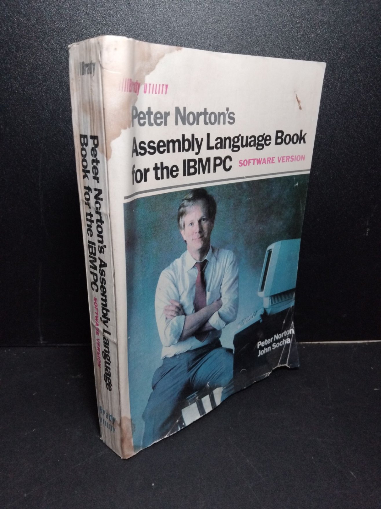 Peter Norton's assembly language book for the IBM PC mới 60% ố vàng ẩm gấp góc rách trang HCM2103 NGOẠI VĂN
