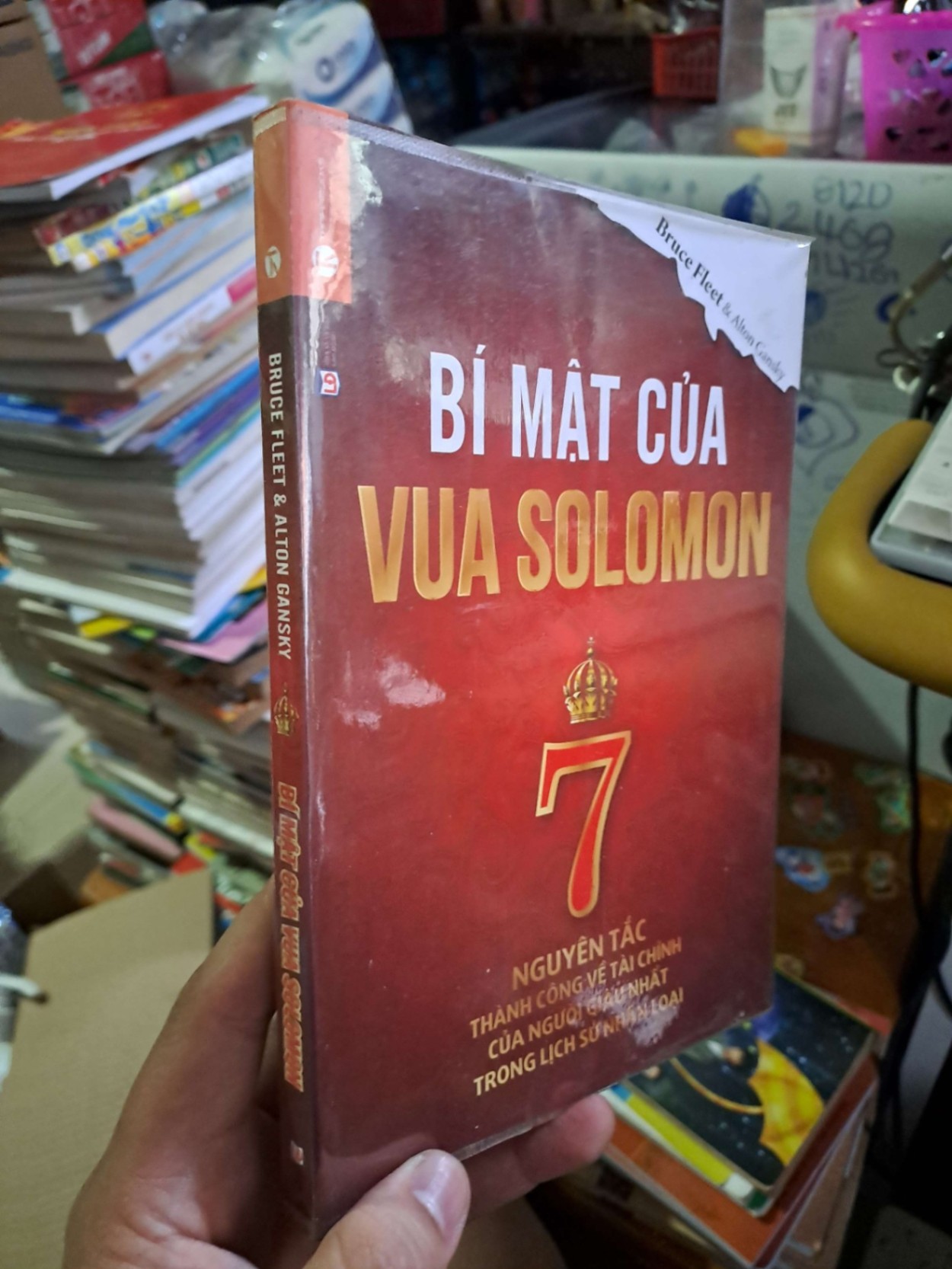 Bí mật của vua Solomon - Fleet - Gansky - 2015 mới 90% - KỸ NĂNG - HCM0111