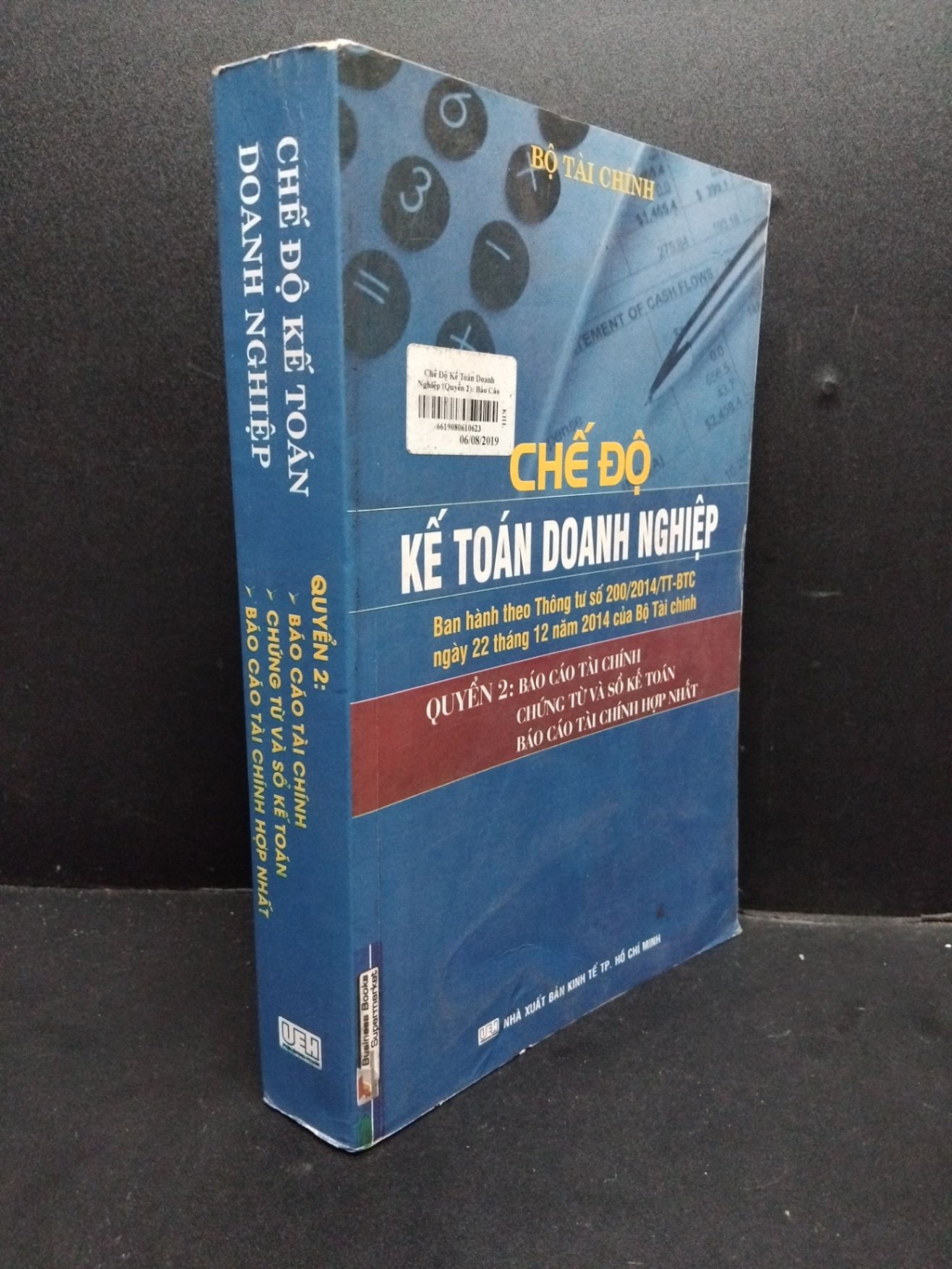 Chế độ kế toán doanh nghiệp quyển 2 mới 80% ố 2015 HCM1906 Bộ tài chính SÁCH GIÁO TRÌNH, CHUYÊN MÔN