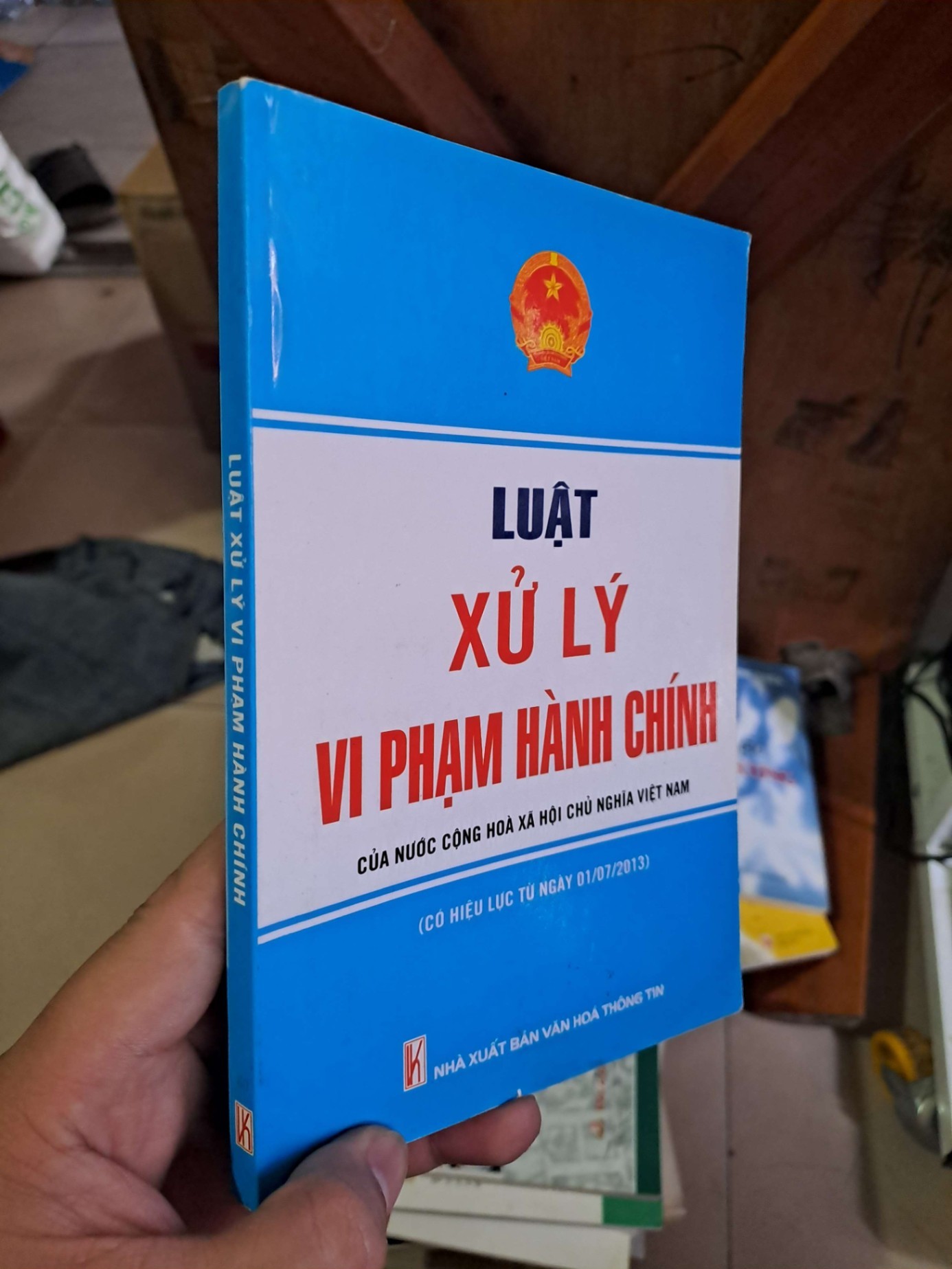 Luật xử lý vi phạm hành chính LỊCH SỬ - CHÍNH TRỊ - TRIẾT HỌC HCM1008 (NSX)