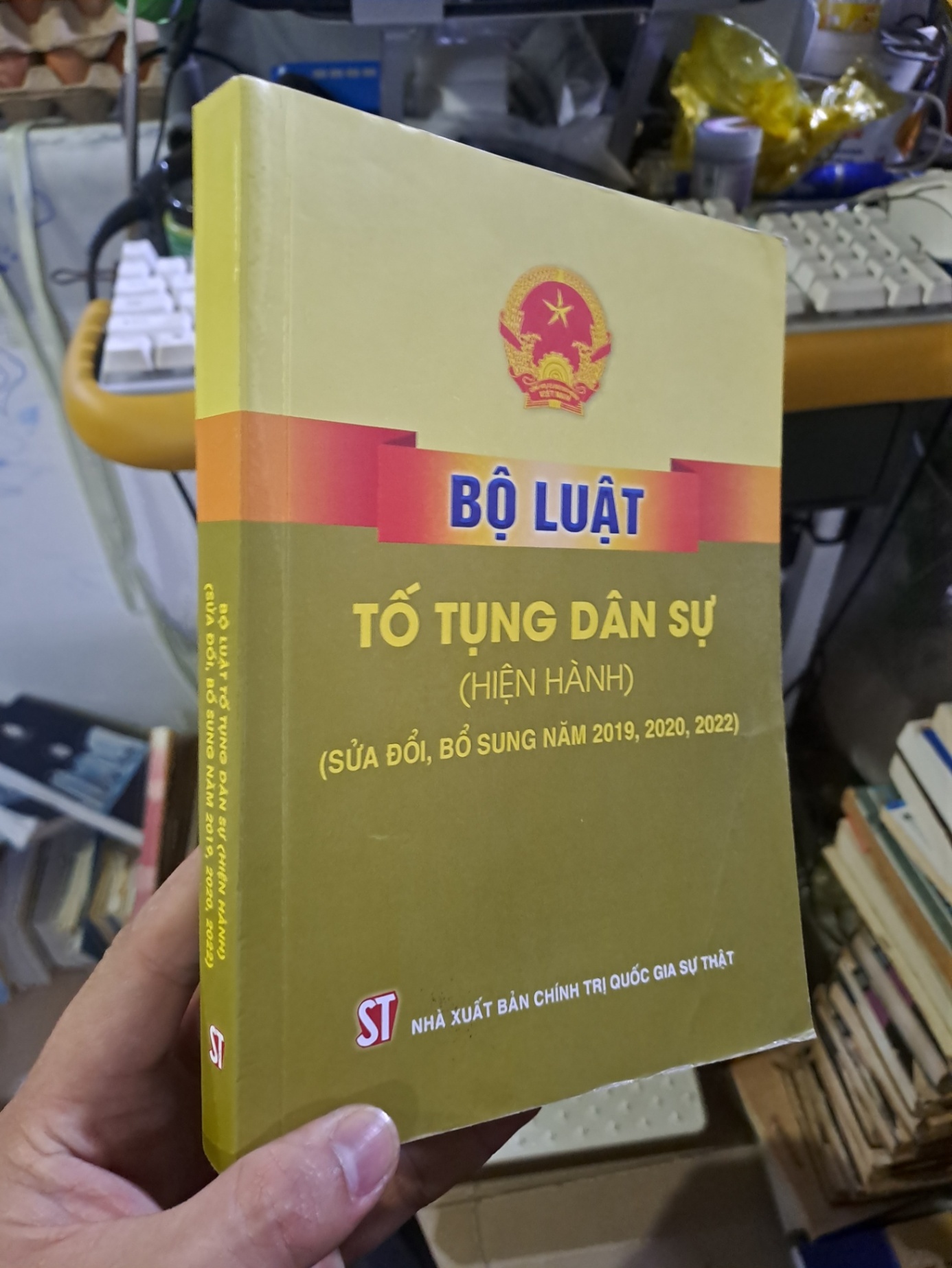 Bộ luật tố tụng dân sự sửa đổi bổ sung 2019 2020 2022 mới 90% GIÁO TRÌNH, CHUYÊN MÔN HCM1709 (NSX)