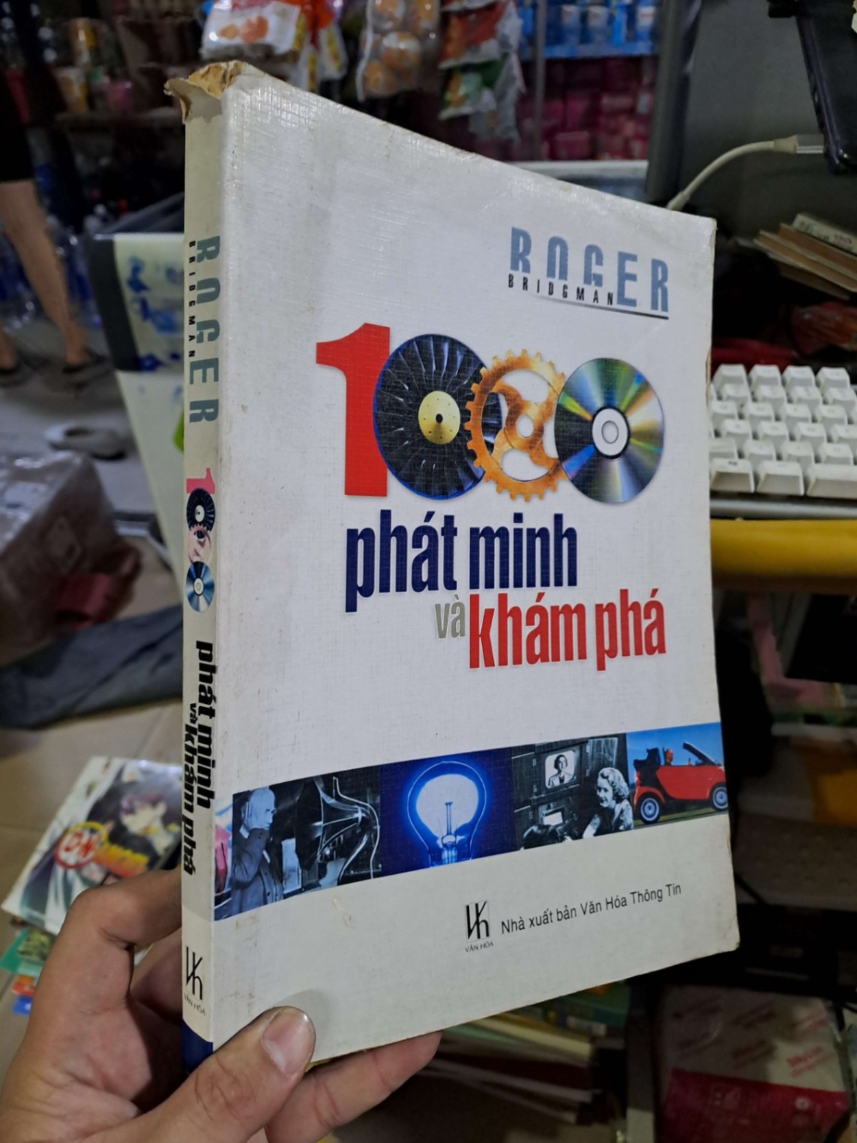 1000 phát minh và khám phá - Roger - 2005 mới 80% - KHOA HỌC ĐỜI SỐNG - HCM0111 (NSX)