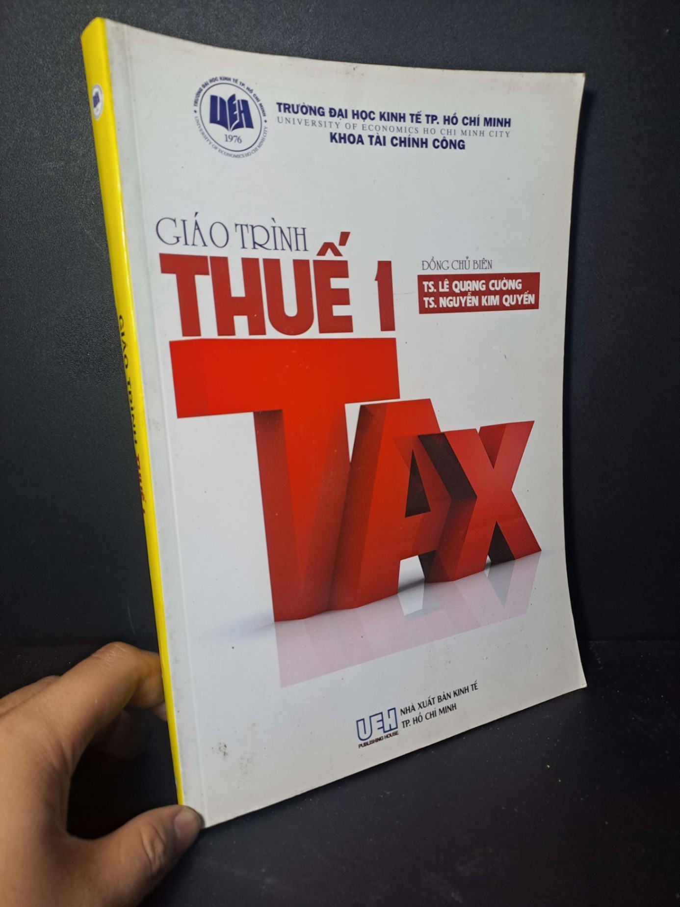 Giáo trình thuế 1 - Lê Quang Cường - 2016 mới 90% - GIÁO TRÌNH, CHUYÊN MÔN - HCM0111 (NSX)