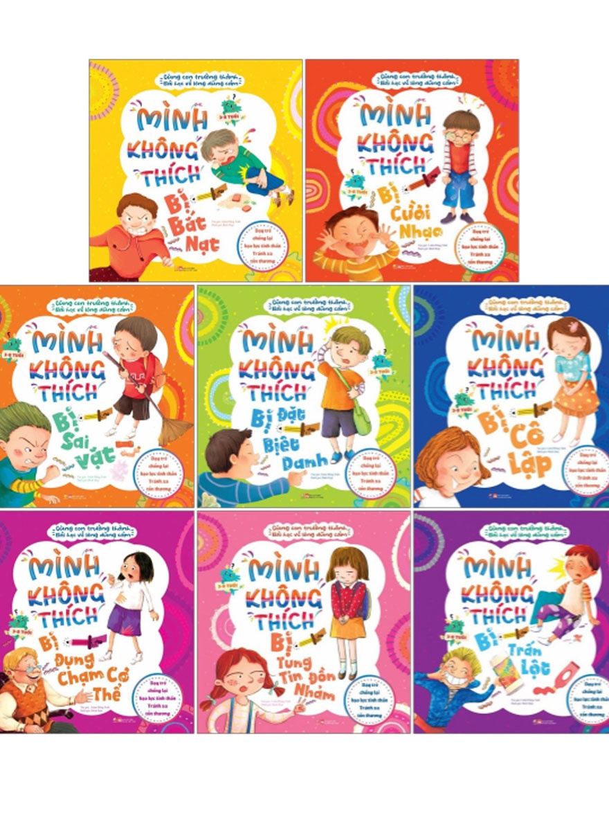 Cùng con trưởng thành_Combo 8 cuốn - - LINHLANBOOKS - Sách Mẹ và bé