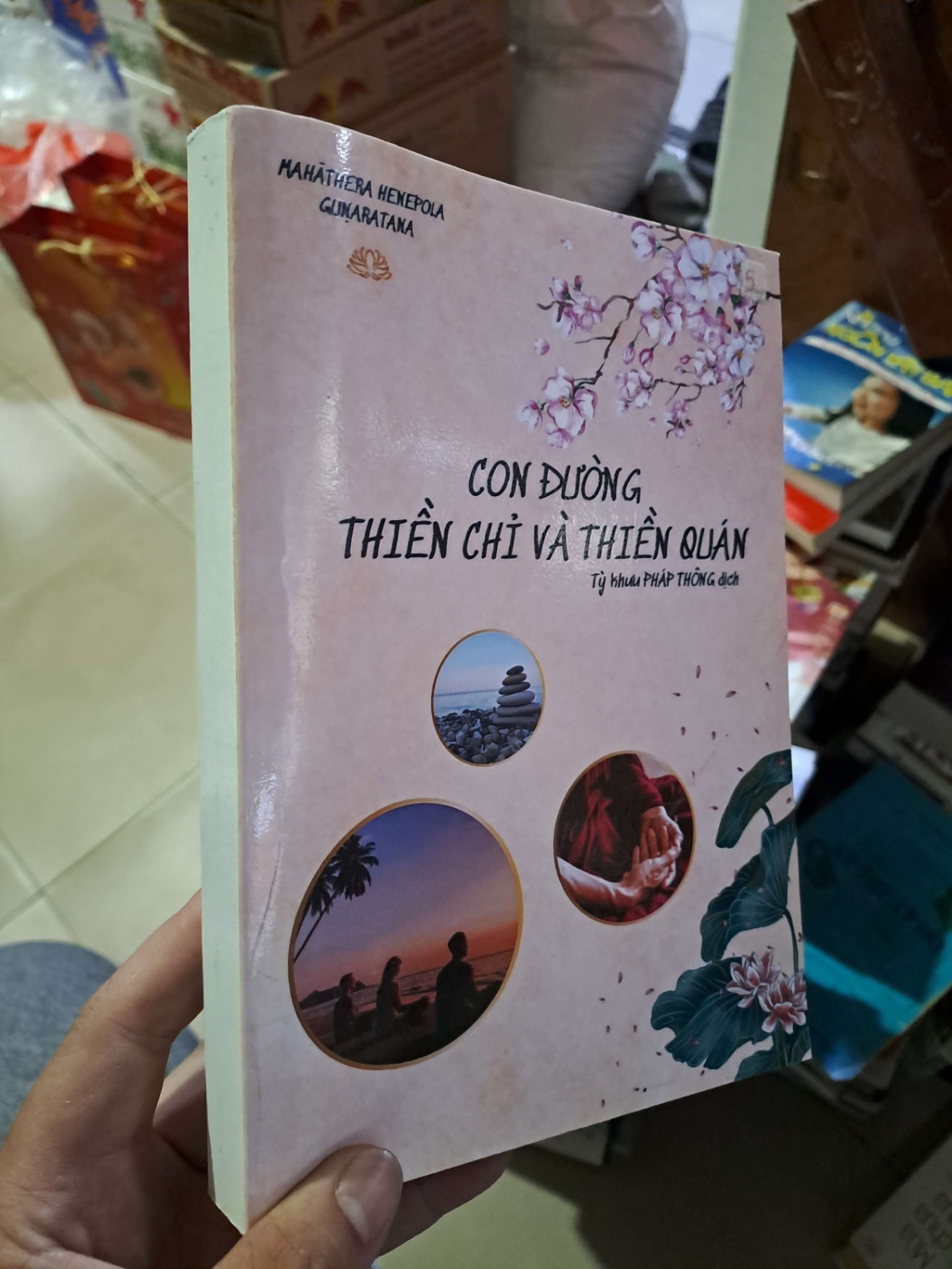 (sách photo) Con đường thiền chỉ và thiền quán - Pháp Thông TÂM LINH - TÔN GIÁO - THIỀN HCM1008 (NSX)