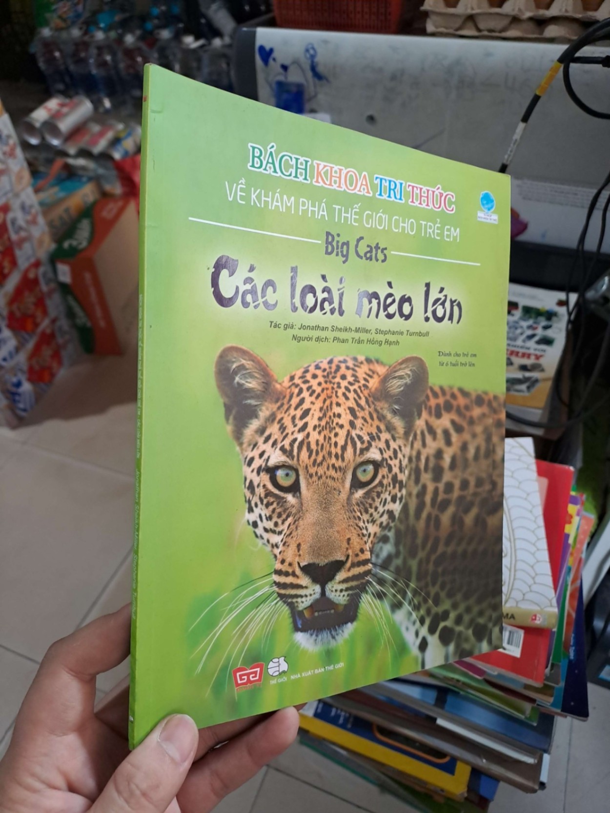 Bách Khoa Tri Thức Về Khám Phá Thế Giới Cho Trẻ Em - Các Loài Mèo Lớn - Jonathan Sheikh - - SÁCH ĐỒNG GIÁ 19K - HCM3012