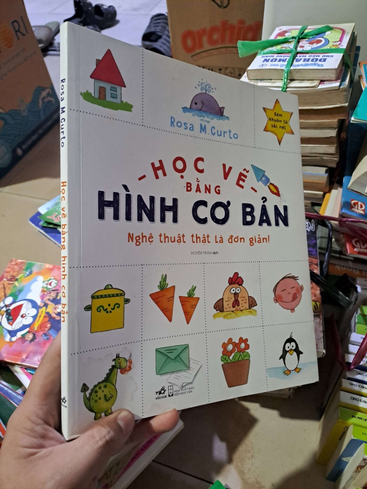 Học vẽ bằng hình cơ bản - Curto - 2023 mới 80% có vết ẫm nhẹ - KỸ NĂNG - HCM0111 (NSX)