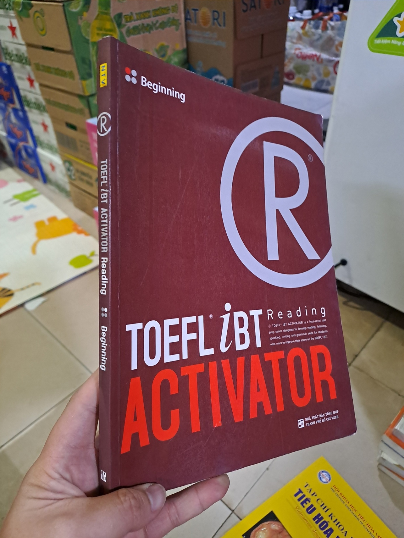 Toefl iBT Activator Reading beginning 2008 mới 90% chưa viết HCM0808 HỌC NGOẠI NGỮ