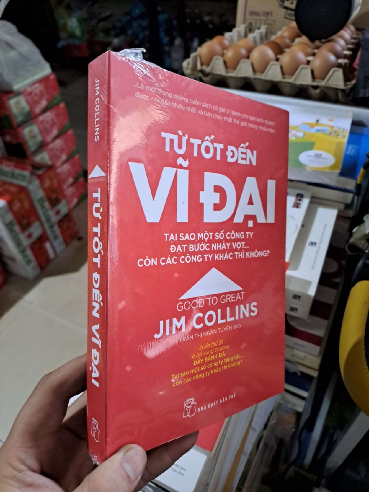 Từ Tốt Đến Vĩ Đai - Jim Collins - mới 100% - KINH TẾ - TÀI CHÍNH - CHỨNG KHOÁN - HMT3012 (NSX)
