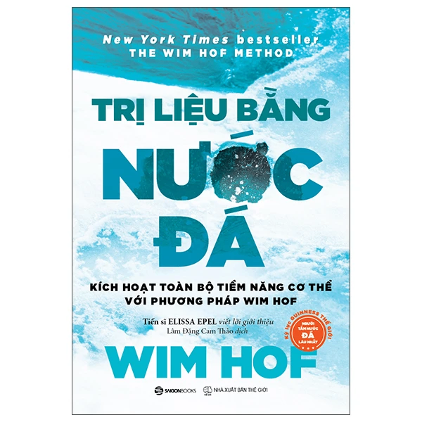 Trị liệu bằng nước đá_200K - Wim Hof - 2022 - Saigonbooks