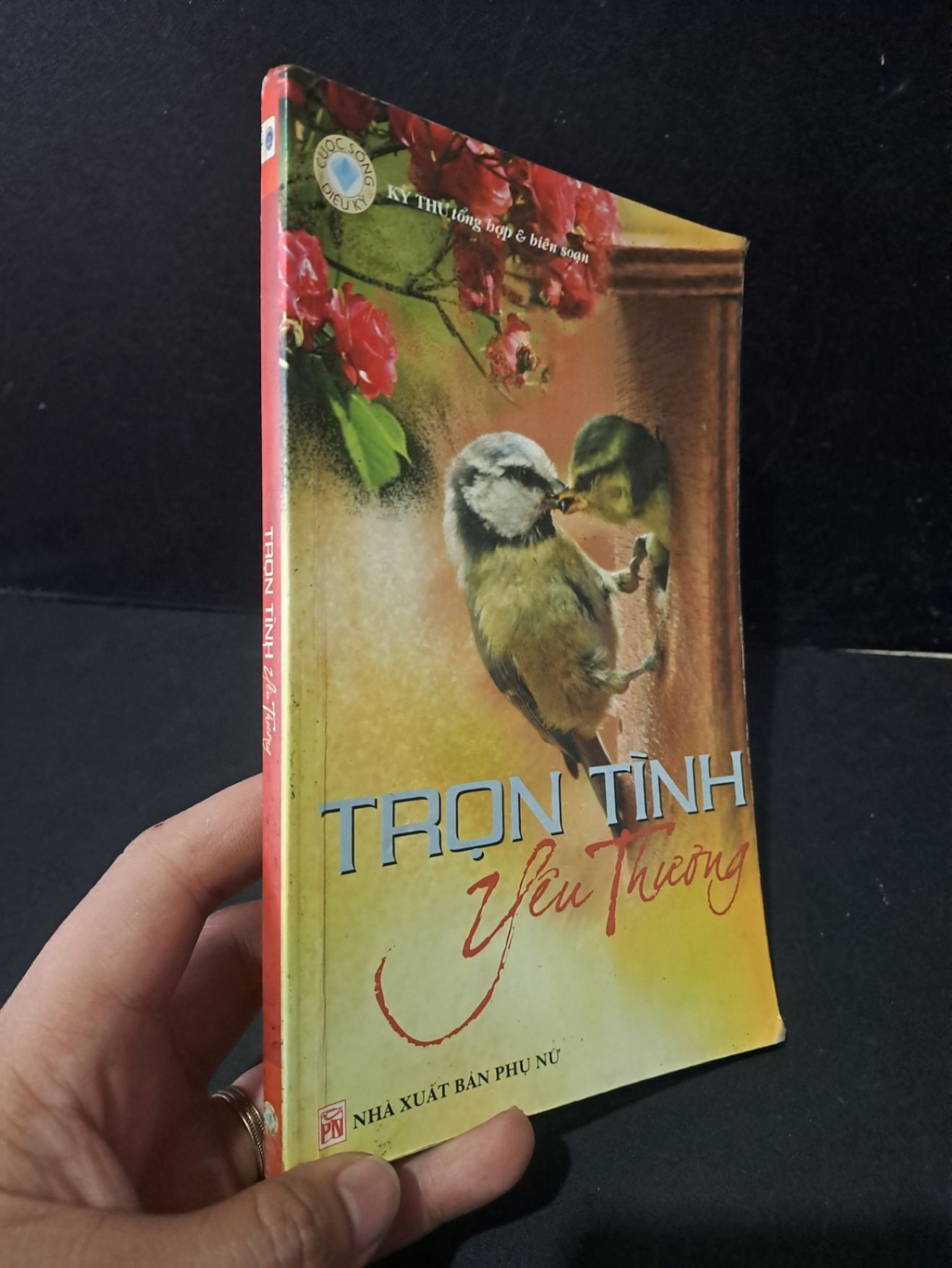 Trọn tình yêu thương mới 80% bẩn bìa, ố nhẹ, có chữ viết 2008 Kỳ Thư HCM1604 VĂN HỌC (NSX)
