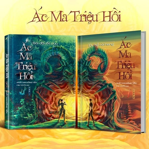 Ác ma triệu hồi combo 2 tập - Nhất Mai Đồng Tiền - LINHLANBOOKS - Sách Văn học