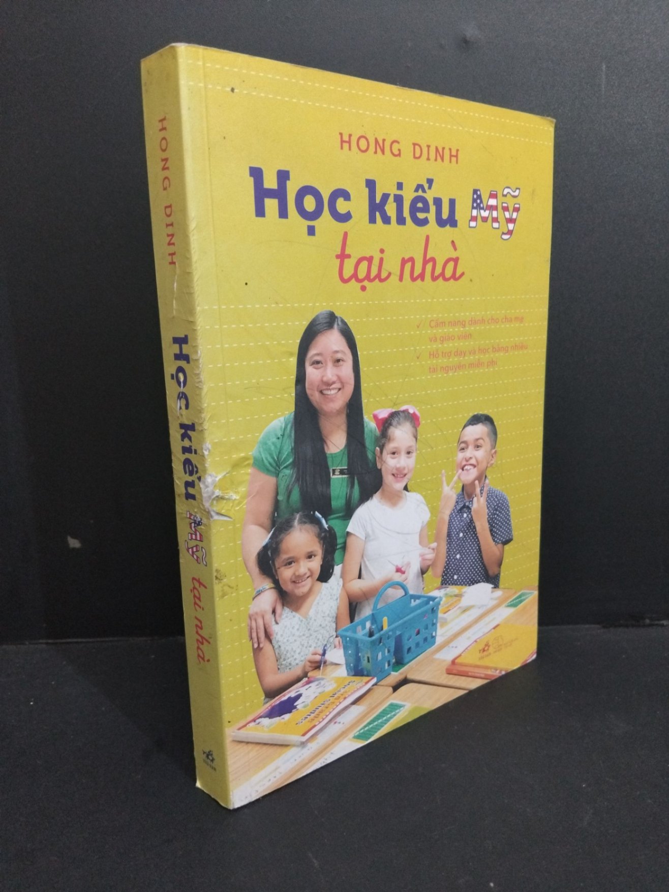 Học kiểu Mỹ tại nhà mới 80% ố bẩn có viết trang đầu rách bìa 2019 HCM2811 Hong Dinh KỸ NĂNG (NSX)