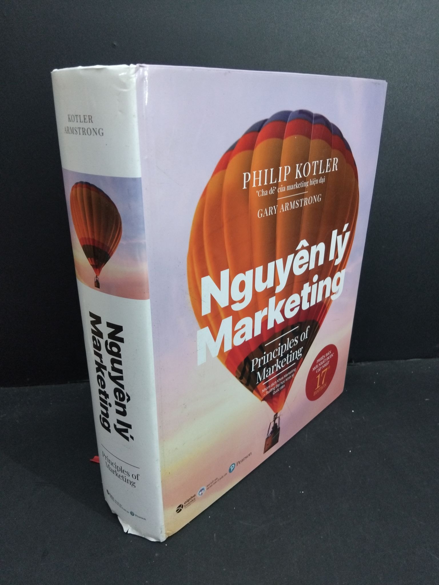 Nguyên lý marketing (bìa cứng) mới 90% ố nhẹ 2021 HCM0412 Philip Kotler MARKETING KINH DOANH (NSX)