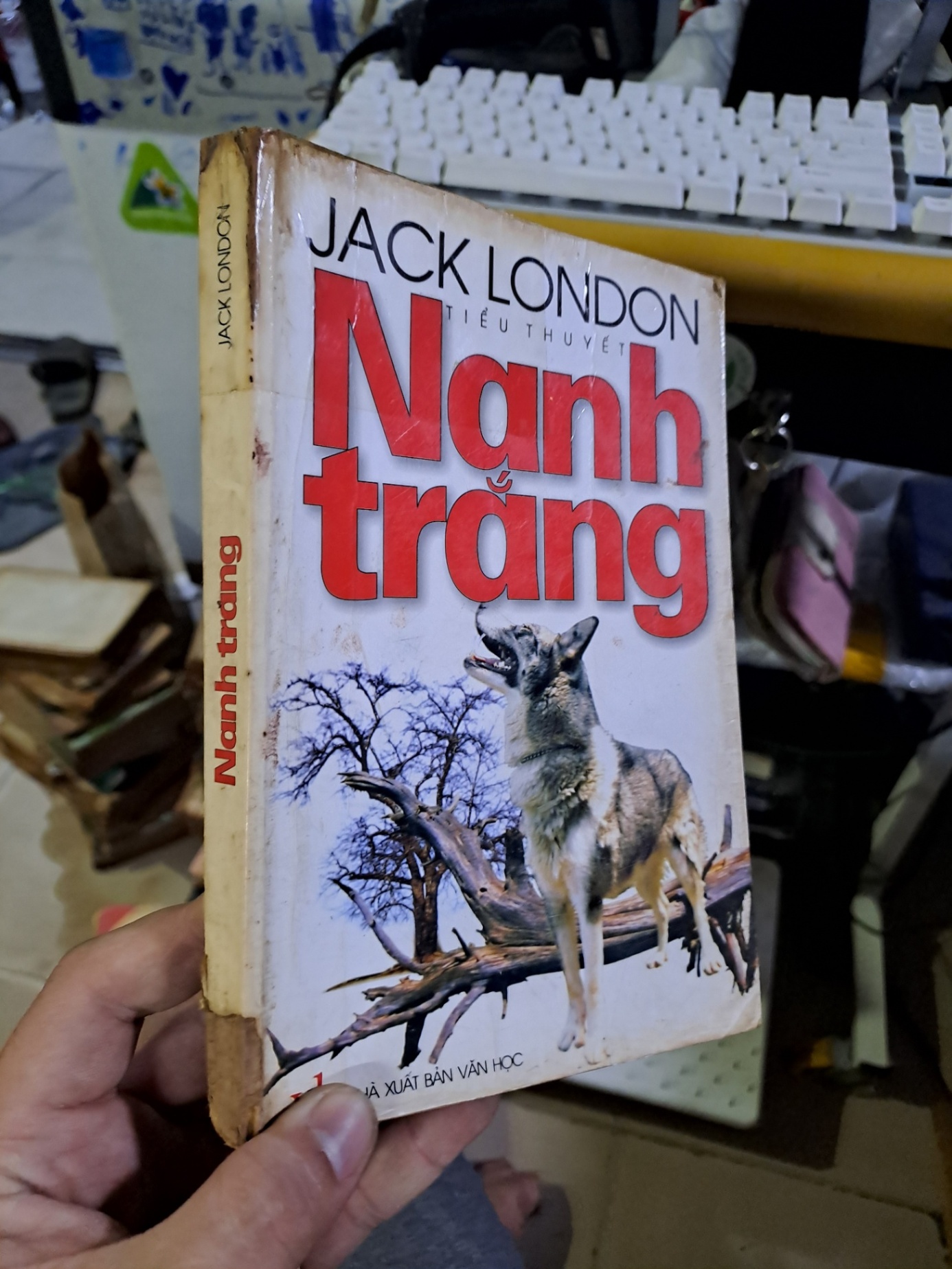 Nanh trắng Jack London tiểu thuyết 2002 mới 80% ố nhẹ Văn học nước ngoài HCM1709