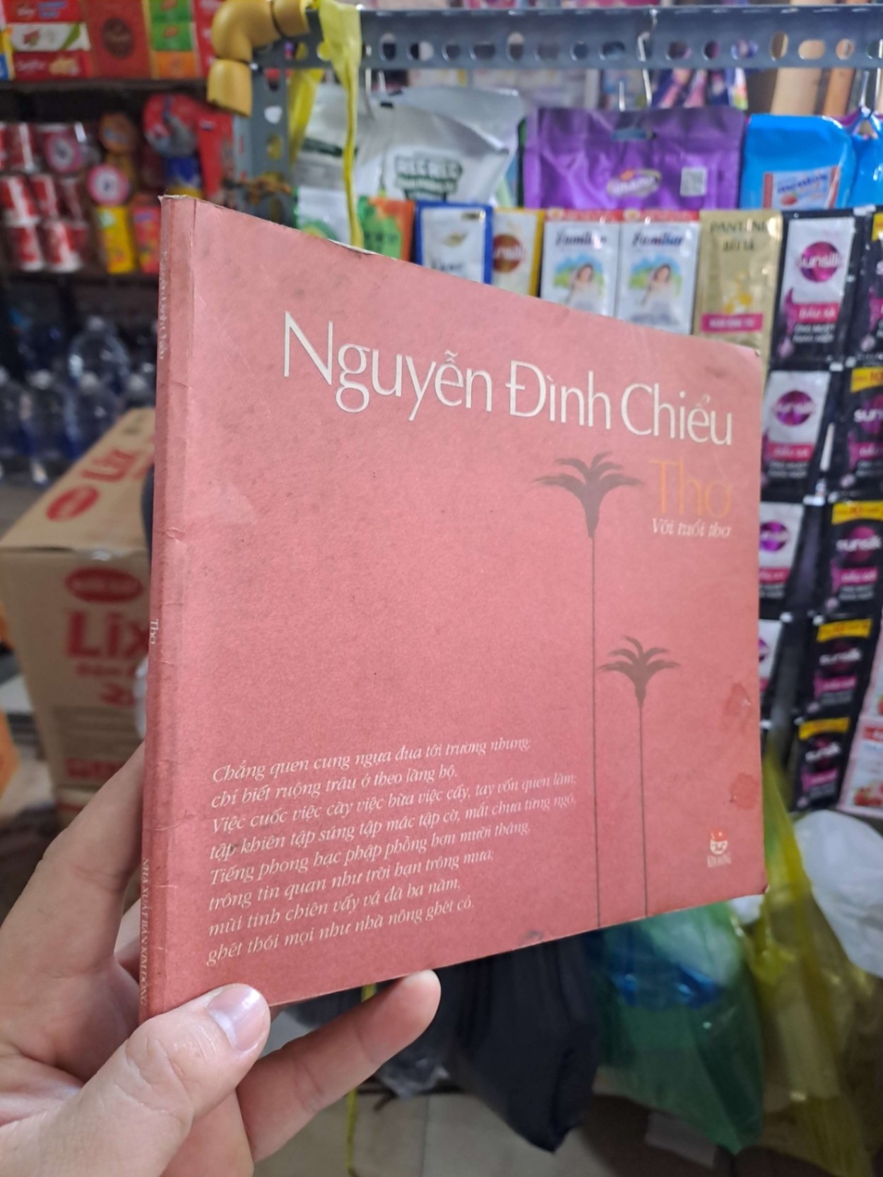 Thơ Với Tuổi Thơ - Nguyễn Đình Chiểu 2001 mới 80% VĂN HỌC HCM3012 (NSX)