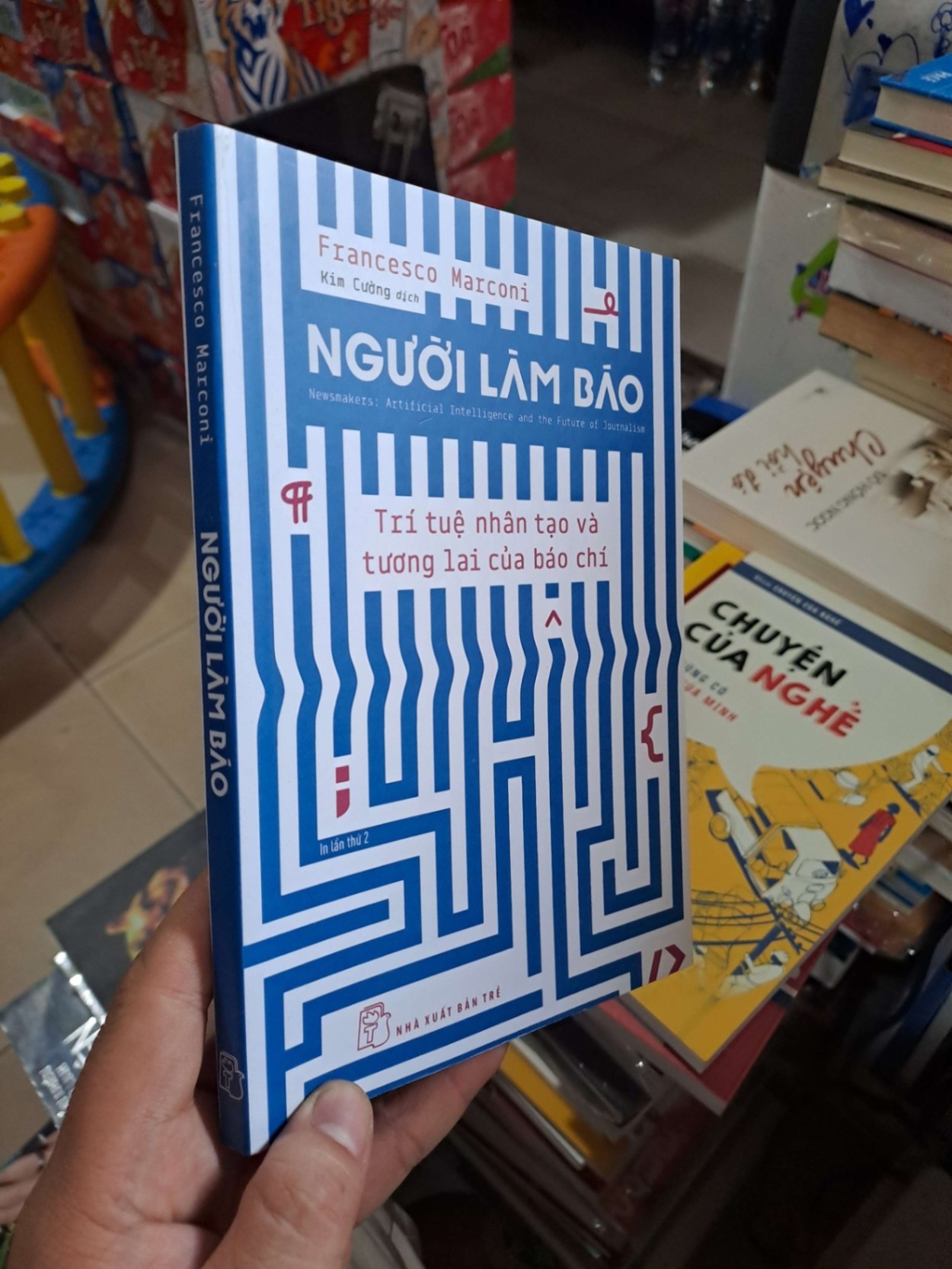 Người Làm Báo - Trí Tuệ Nhân Tạo Và Tương Lai Của Báo Chí - Francesco Marconi - 2025 mới 90% - KHOA HỌC ĐỜI SỐNG - HMT3012 (NSX)