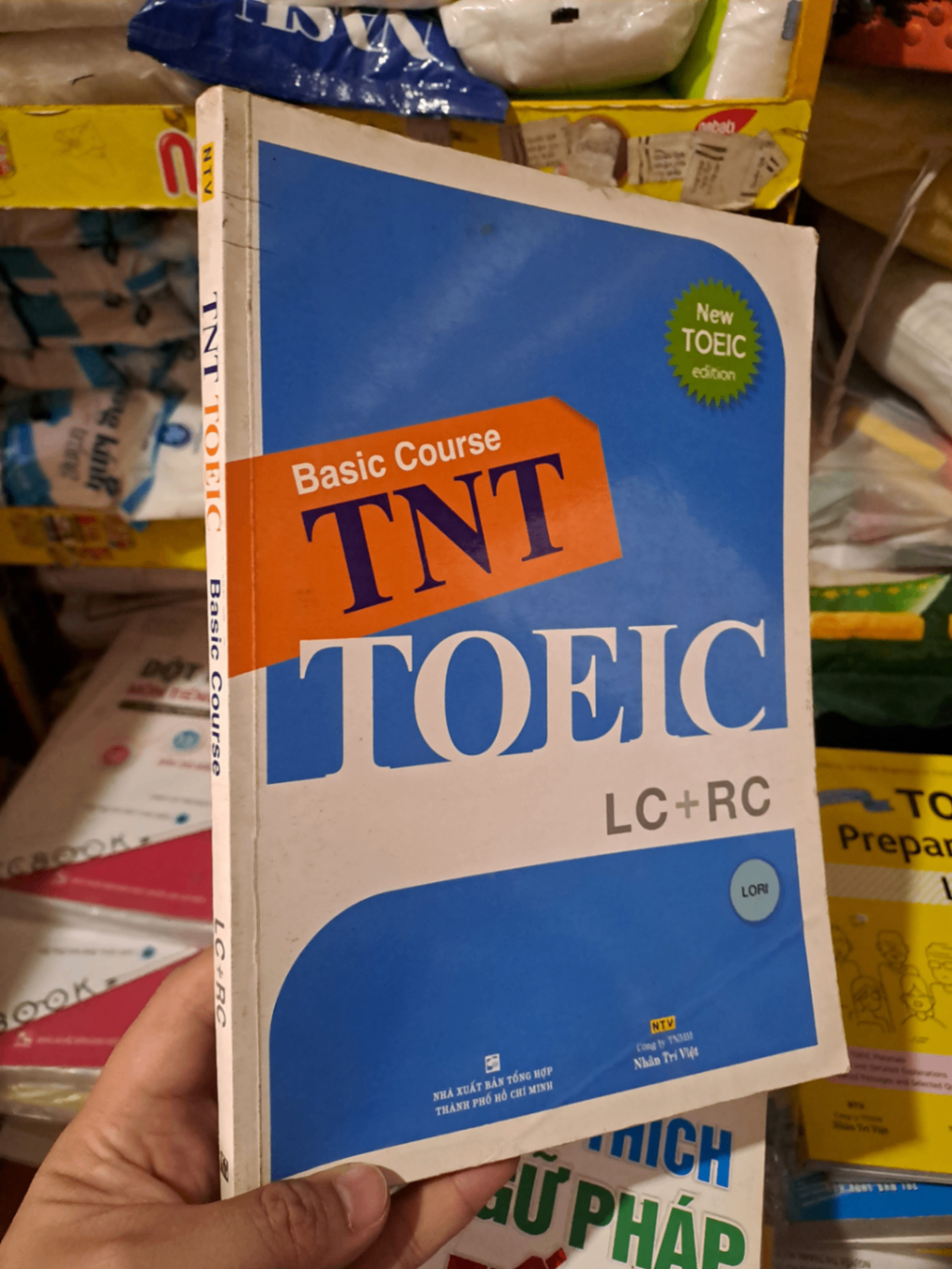 TNT Toeic Basic Course mới 80% có CD có viết 3 trang 2013 HCM0808 HỌC NGOẠI NGỮ