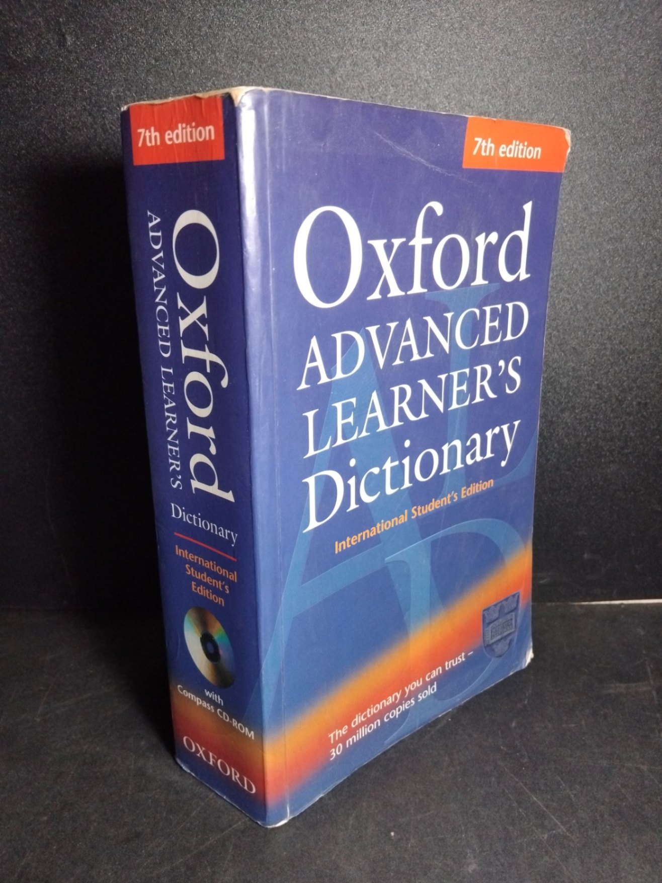 Oxford advanced learner's dictionary mới 70% bẩn bìa, ố, tróc bìa, tróc gáy, bị ẩm HCM1001 Oxford HỌC NGOẠI NGỮ