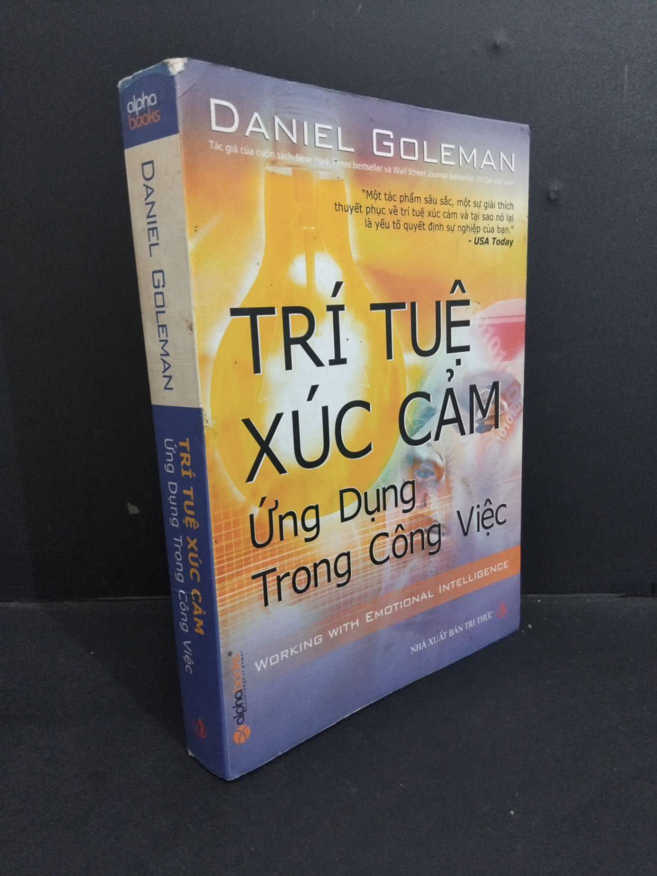 Trí tuệ xúc cảm ứng dụng trong công việc mới 80% ố bẩn, rách gáy 2007 HCM2811 Daniel Goleman KỸ NĂNG (NSX)