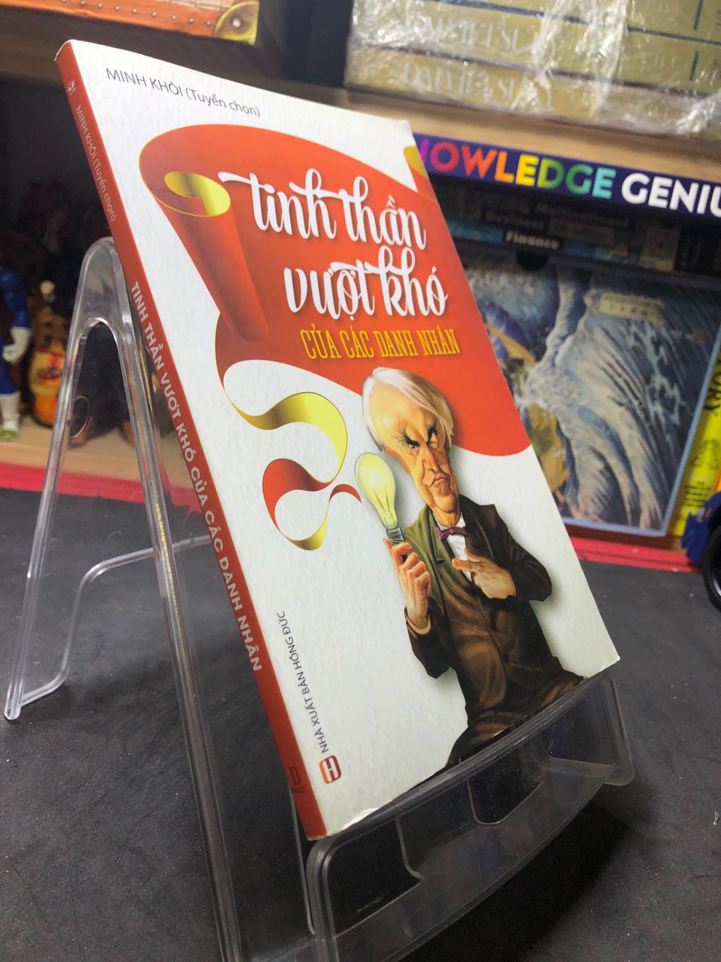Tinh thần vượt khó của các danh nhân 2019 mới 85% bẩn bụi bụng sách Minh Khôi HPB0207 KỸ NĂNG (NSX)