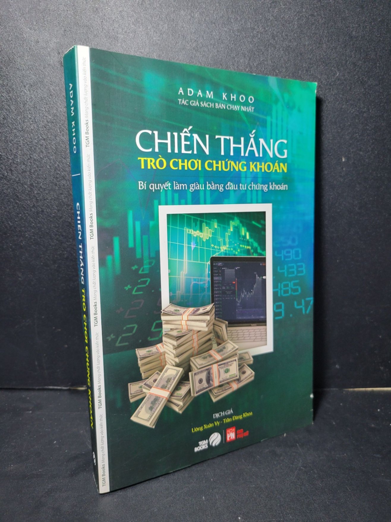 Chiến thắng trò chơi chứng khoán mới 80% bẩn bìa, tróc bìa 2019 Adam Khoo HCM2205 KINH TẾ - TÀI CHÍNH - CHỨNG KHOÁN