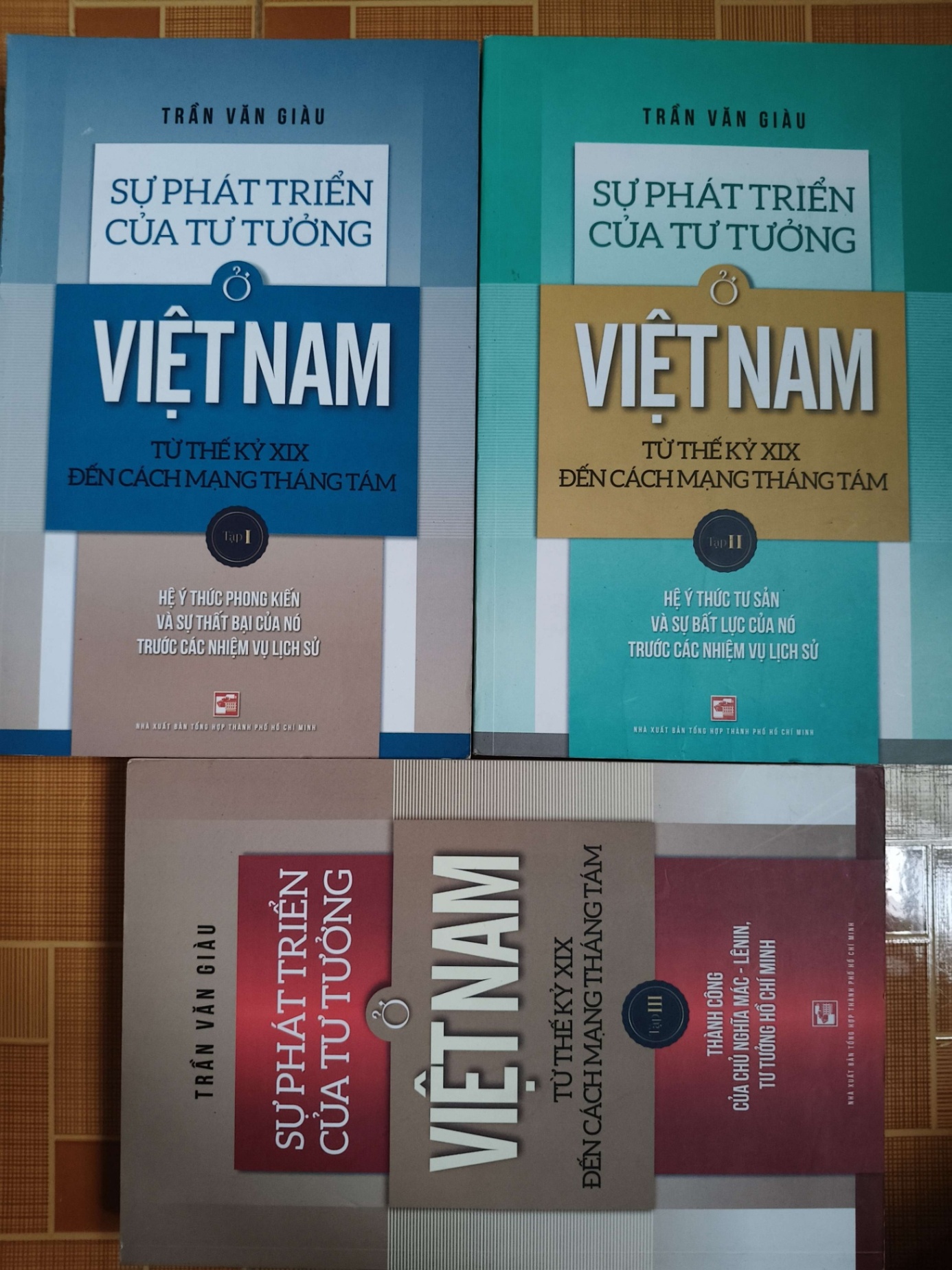 Sự phát triển của tư tưởng ở Việt Nam - 2020 - 1600 trang - LỊCH SỬ - CHÍNH TRỊ - TRIẾT HỌC - SLSCTLKVHSLSCTANTQ3112-106