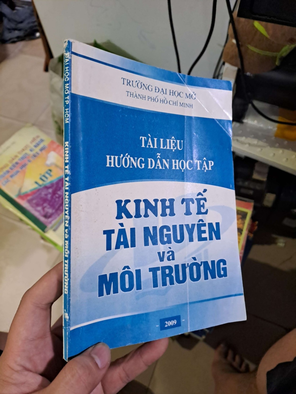 Tài liệu hướng dẫn học tập kinh tế tài nguyên và môi trường 2009 ĐH Mở GIÁO TRÌNH, CHUYÊN MÔN HCM1809 (NSX)