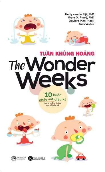The Wonder Weeks - Tuần khủng hoảng: 10 bước nhảy vọt diệu kỳ trong những tháng đầu đời của trẻ (Tái bản 2024) Hetty van de Rijt, Frans X. Plooij, Xaviera Plooij - Thái Hà Books MẸ VÀ BÉ