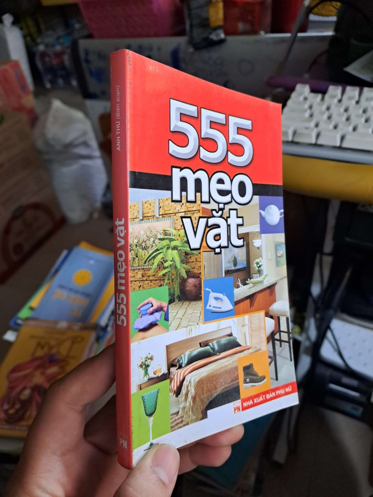 555 mẹo vặt - Anh Thư KHOA HỌC ĐỜI SỐNG HCM1008 (NSX)