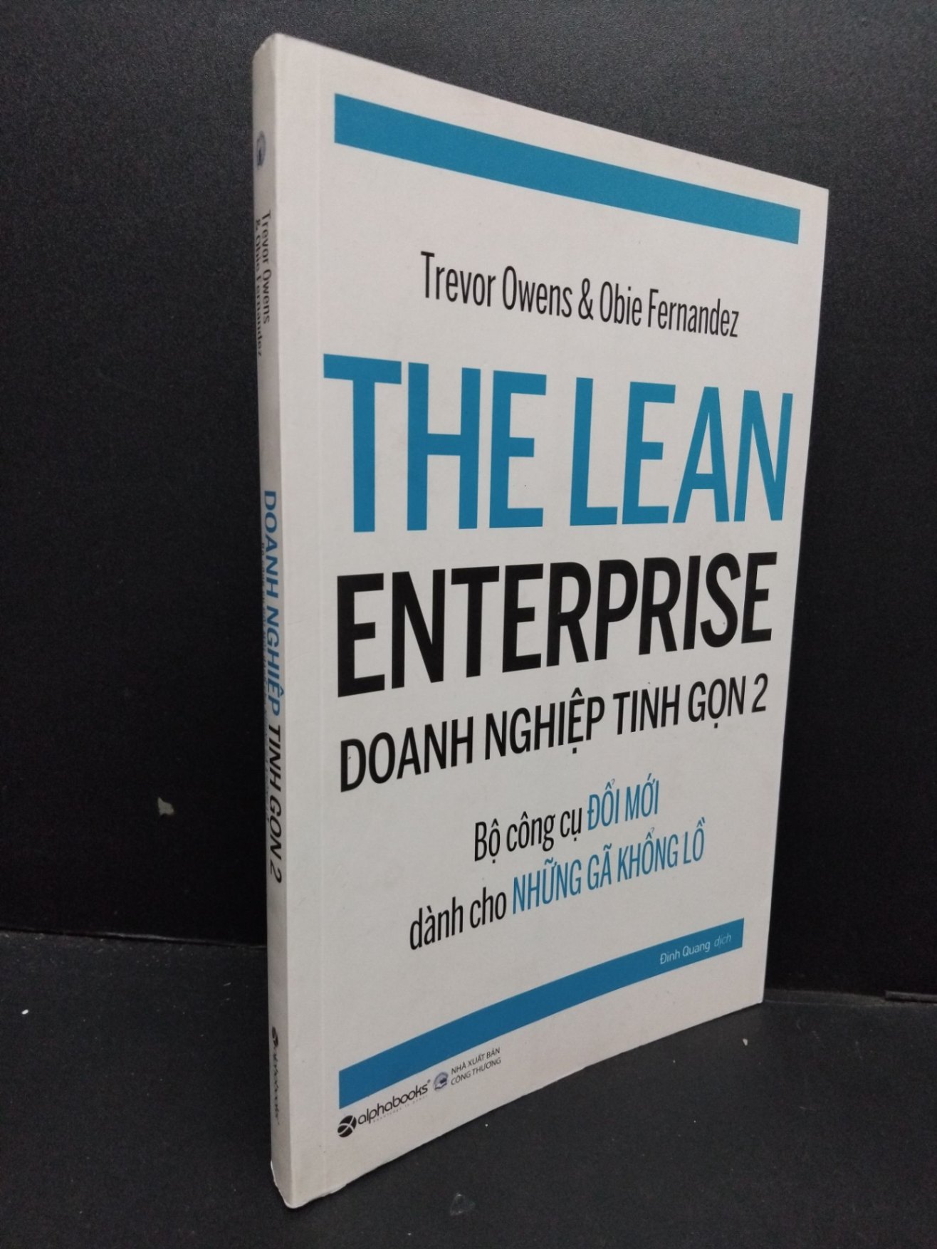 Doanh nghiệp tinh gọn 2 Trevor Owens & Obie Fernandez mới 90% bẩn nhẹ 2018 HCM.ASB1809
