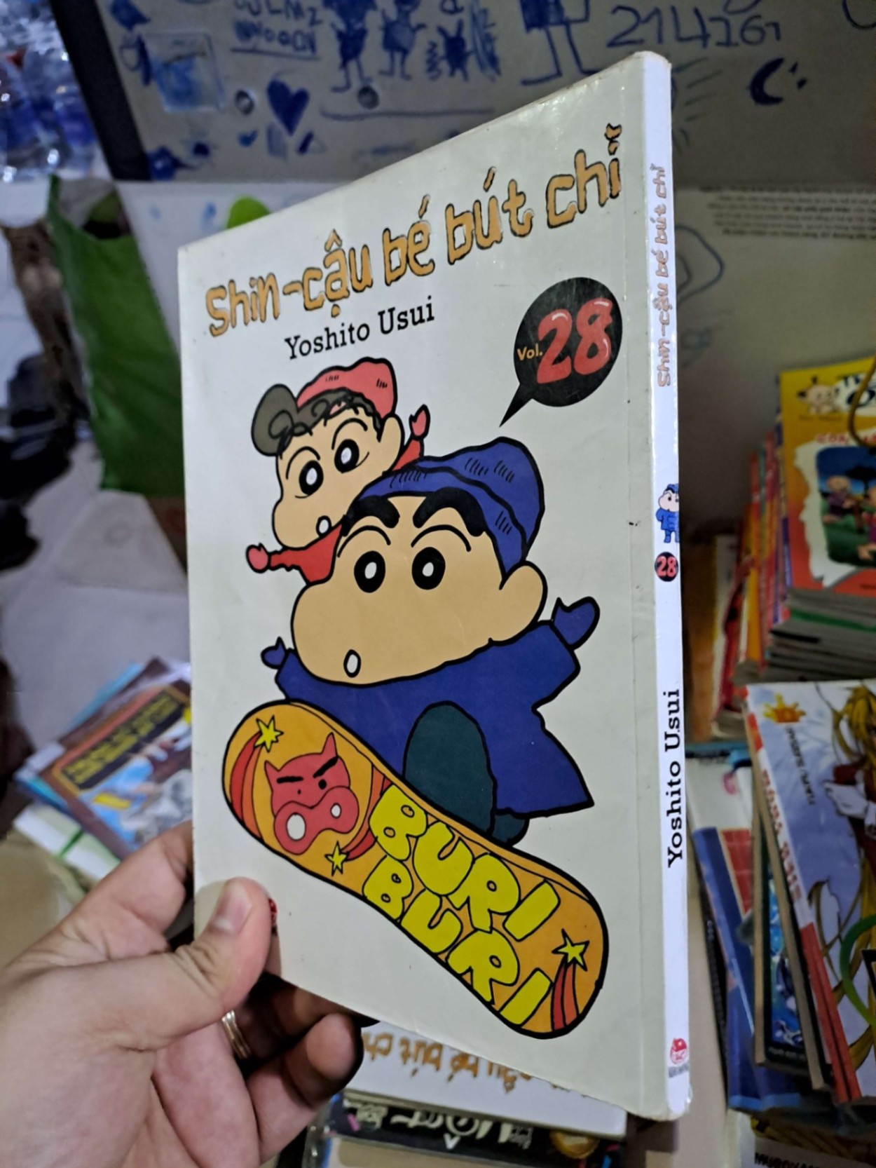 Shin cậu bé bút chì 28 - Usui - - SÁCH ĐỒNG GIÁ 5K - HCM0111