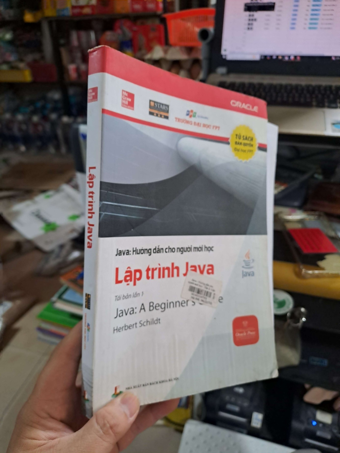 Java: Hướng Dẫn Cho Người Mới Học - Lập Trình Java - Herbert Schildt - 2018 mới 80% mất trang 180, 181 - SÁCH ĐỒNG GIÁ 29K - HCM3012